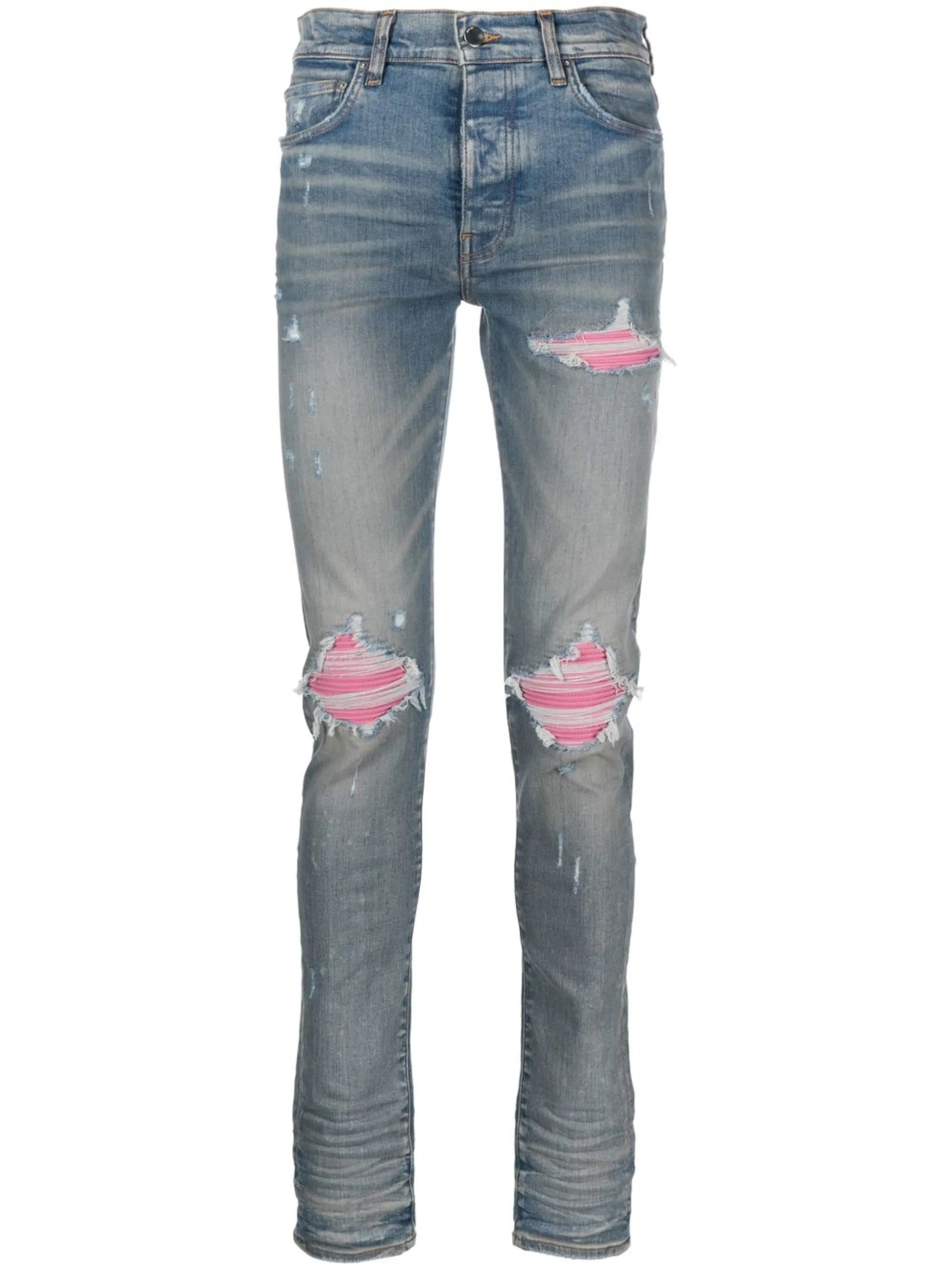 ripped skinny jeans