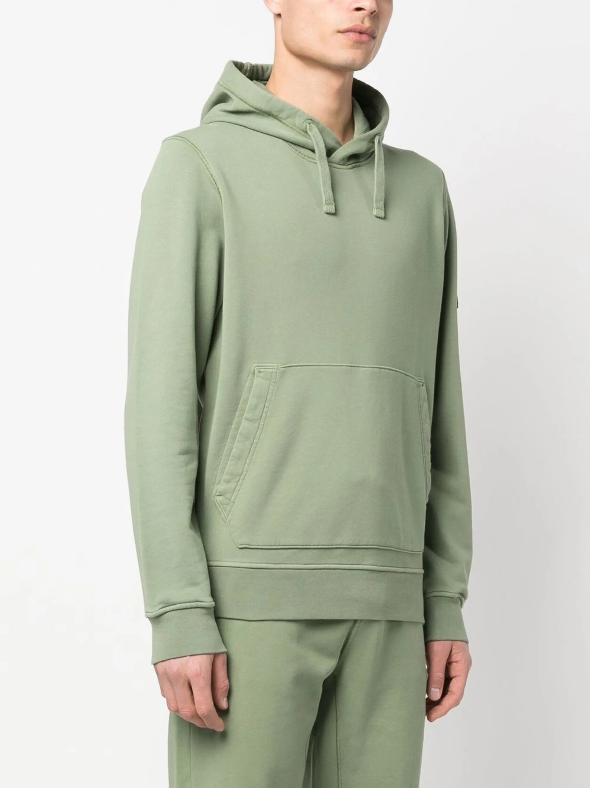 Compass motif-detail hoodie