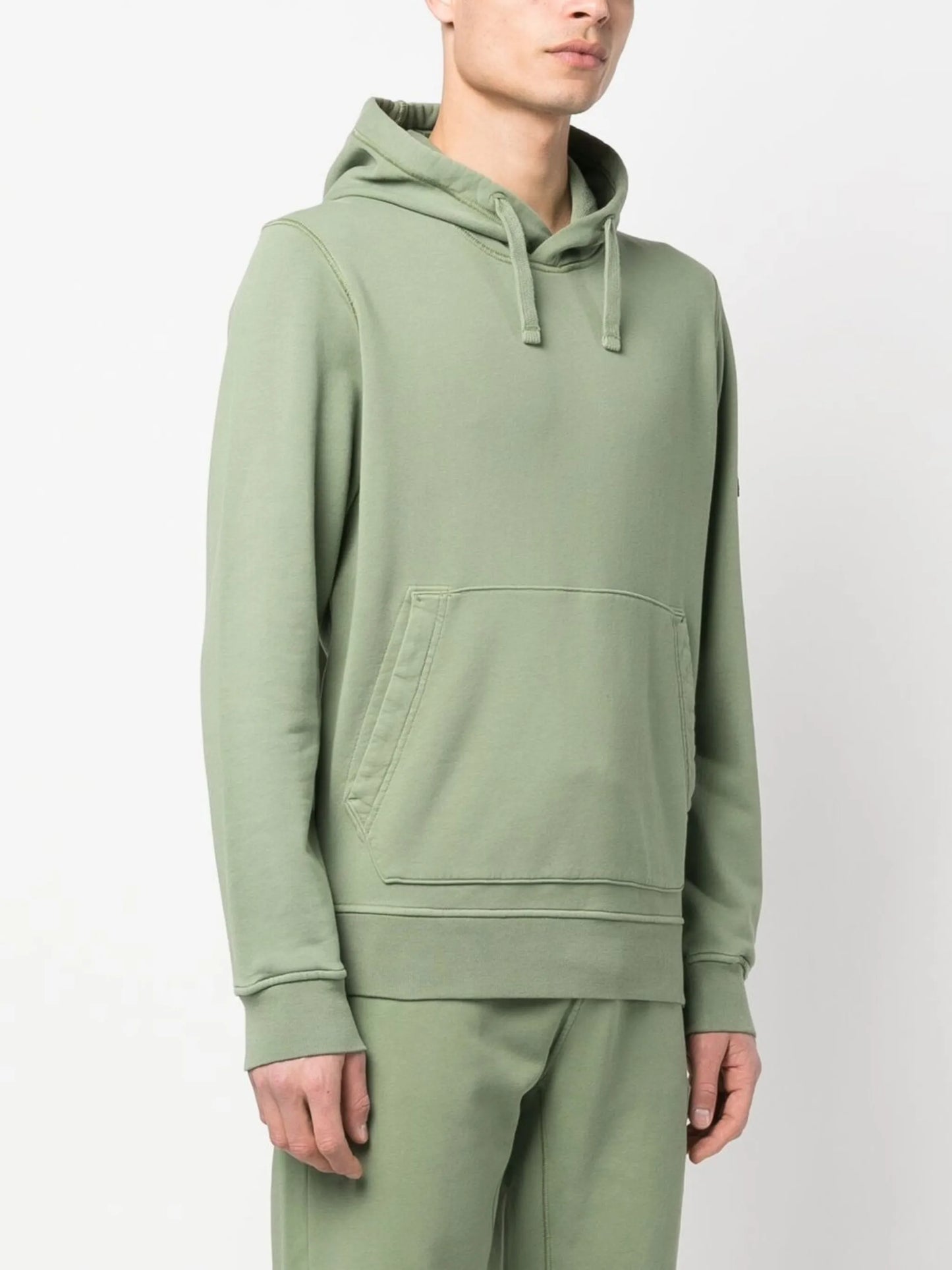 Compass motif-detail hoodie