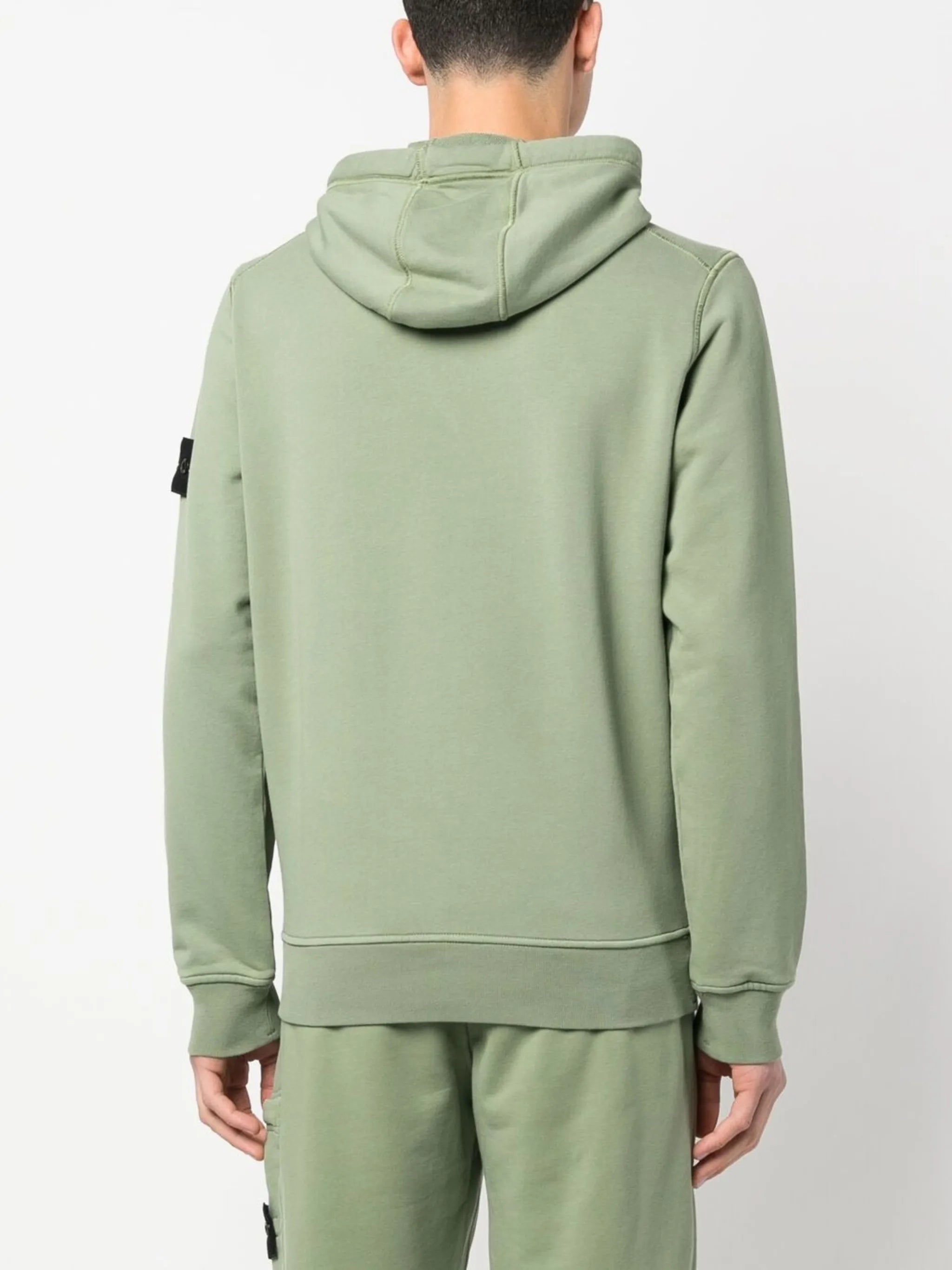 Compass motif-detail hoodie