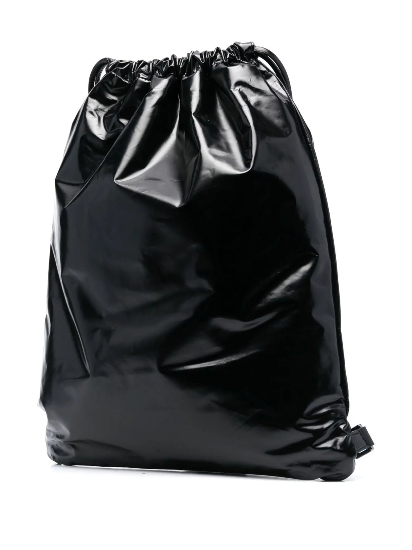 VLTN patent leather backpack