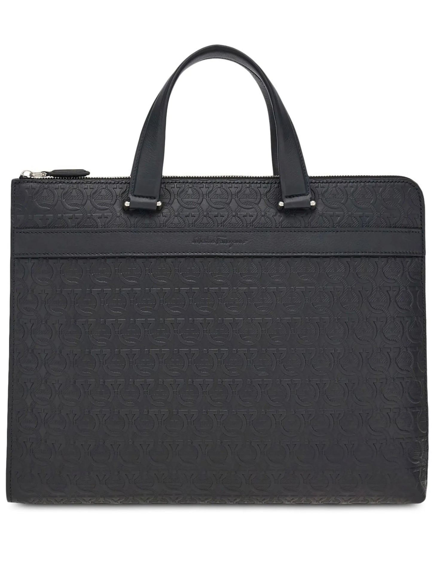 Gancini-pattern laptop case