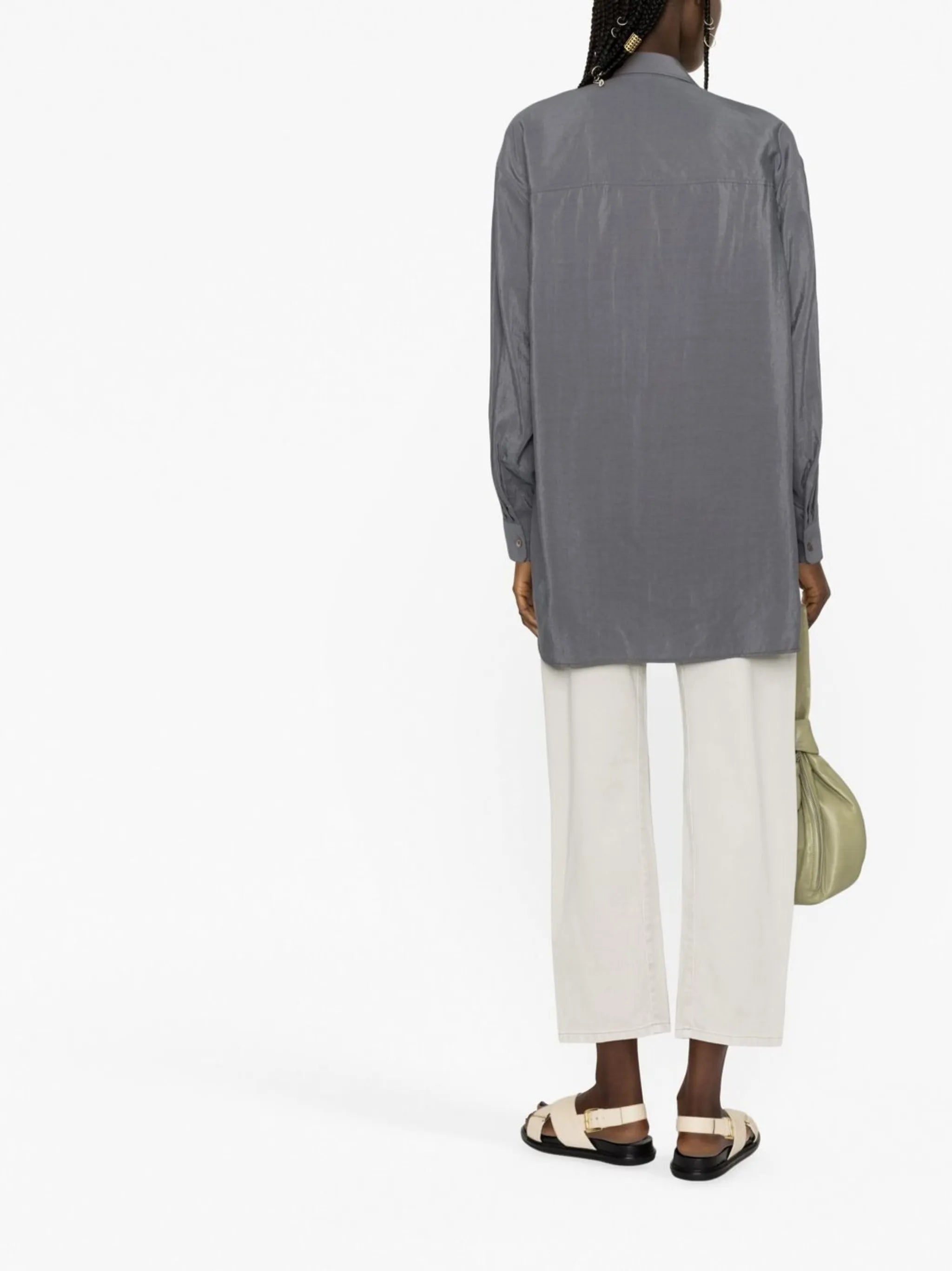 long-sleeve button-up shirt