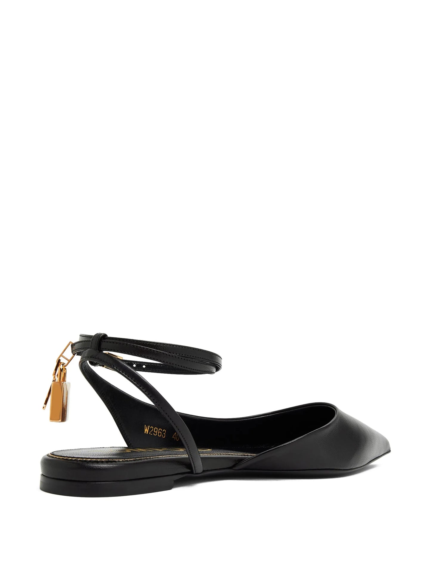 Shiny Kid Slingback ballerina shoes