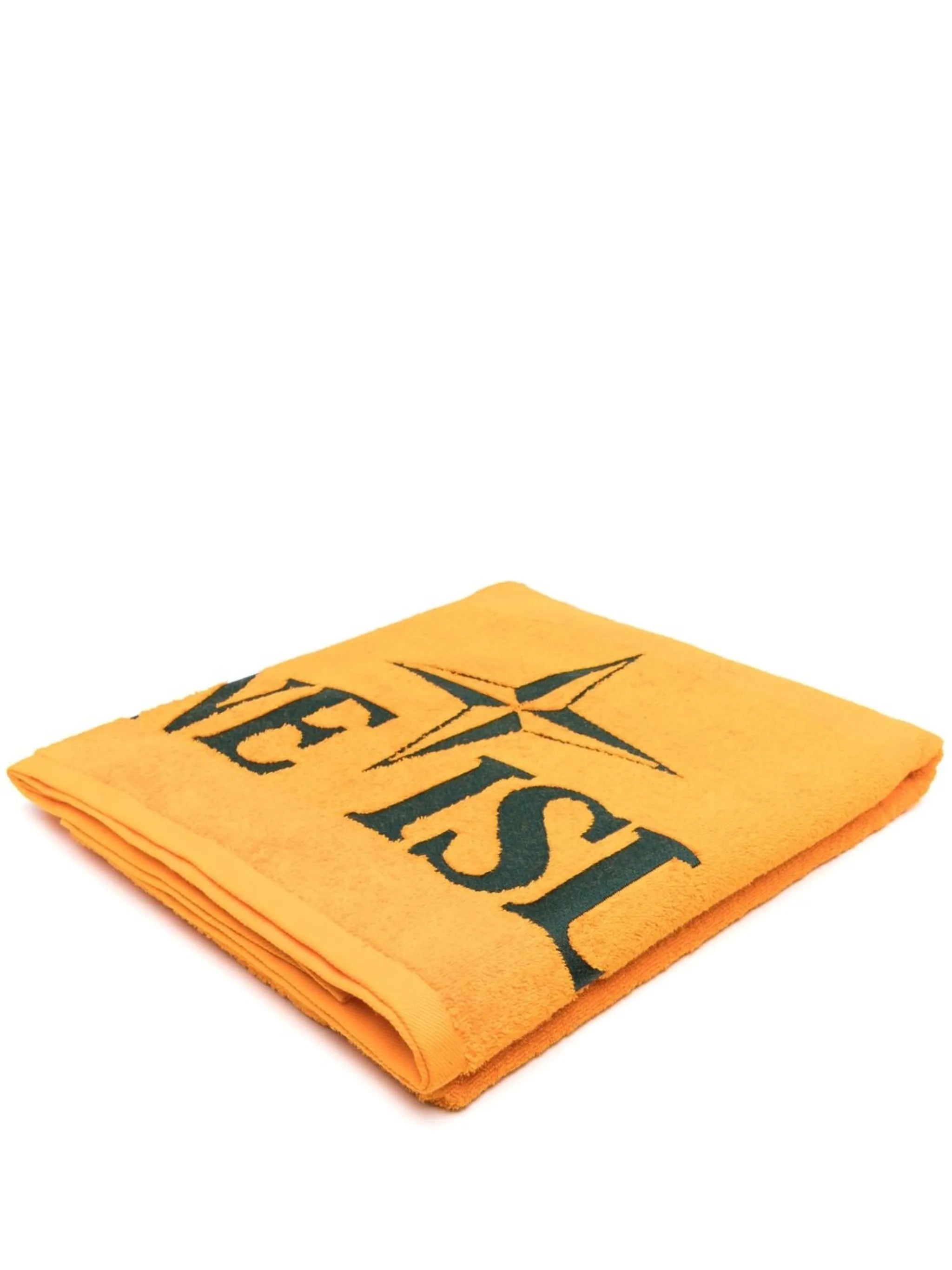 logo-print towel
