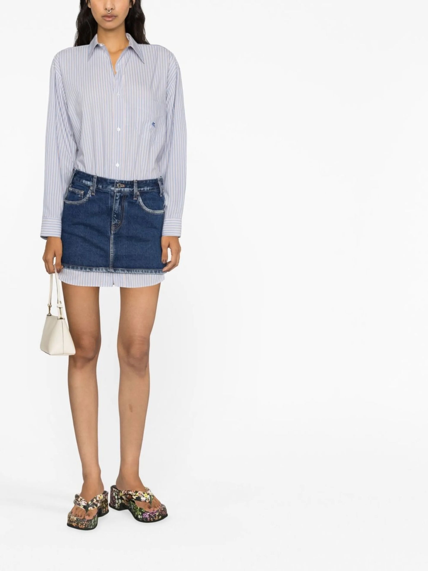 long-sleeve striped shirt