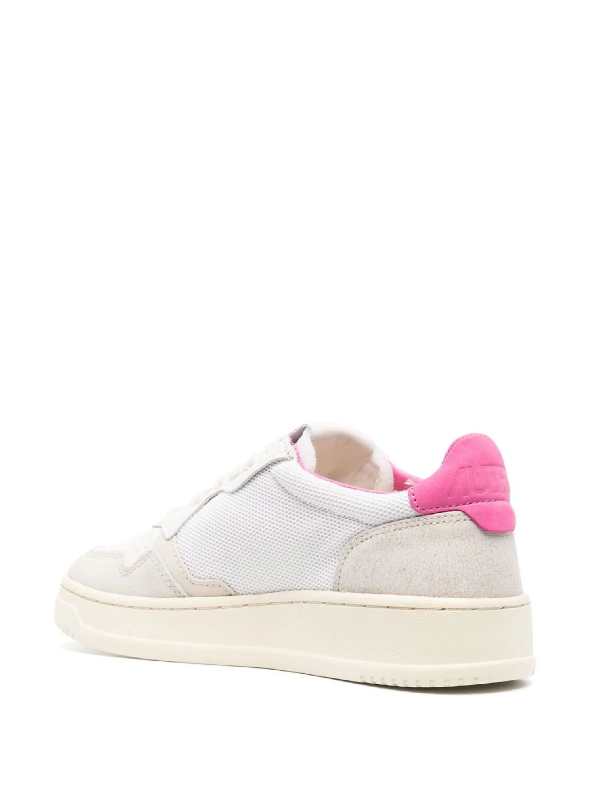 perforated low-top sneakers