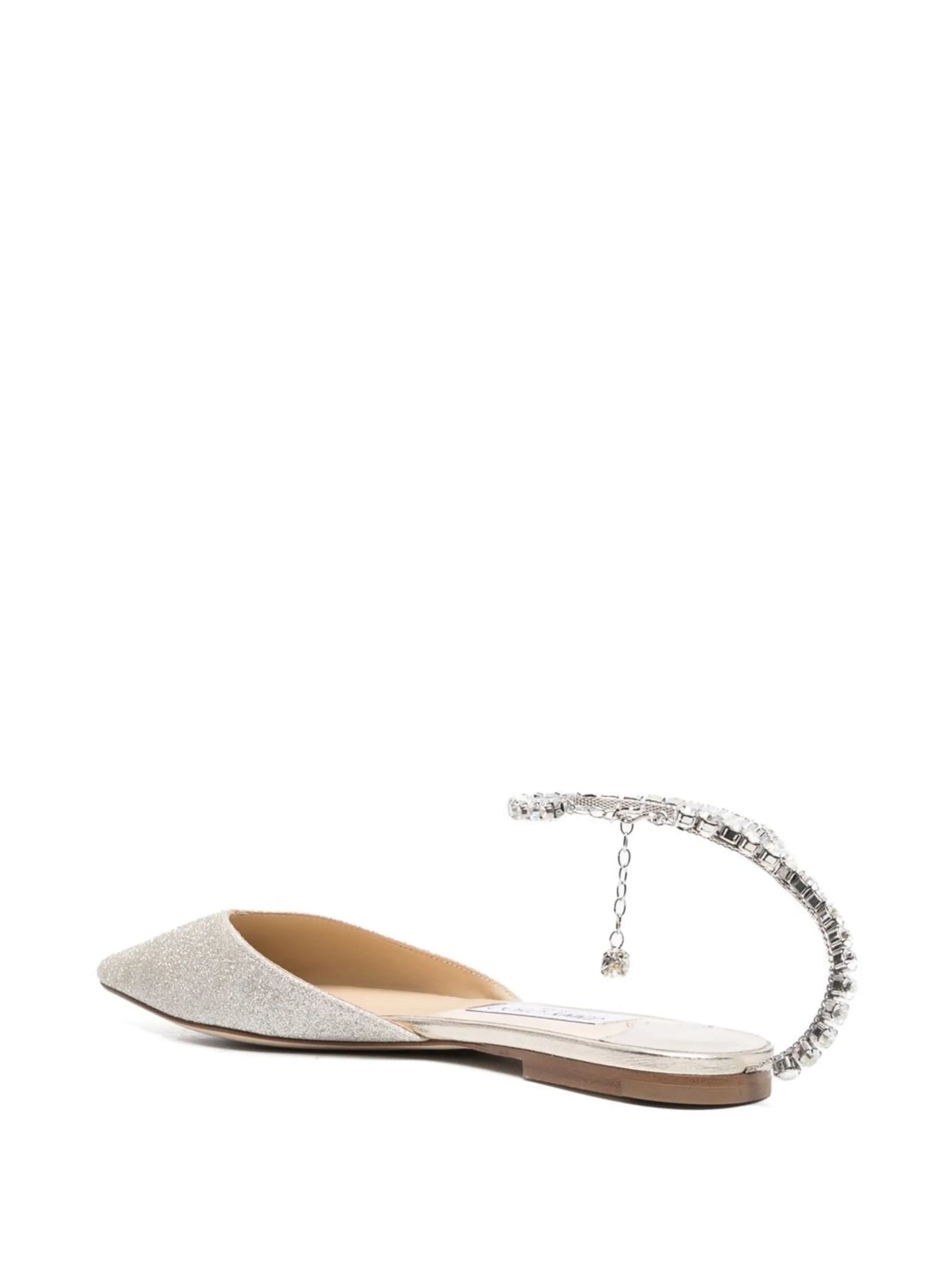 Saeda crystal-embellished pumps