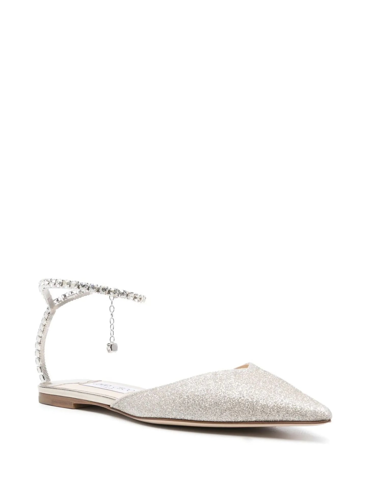 Saeda crystal-embellished pumps