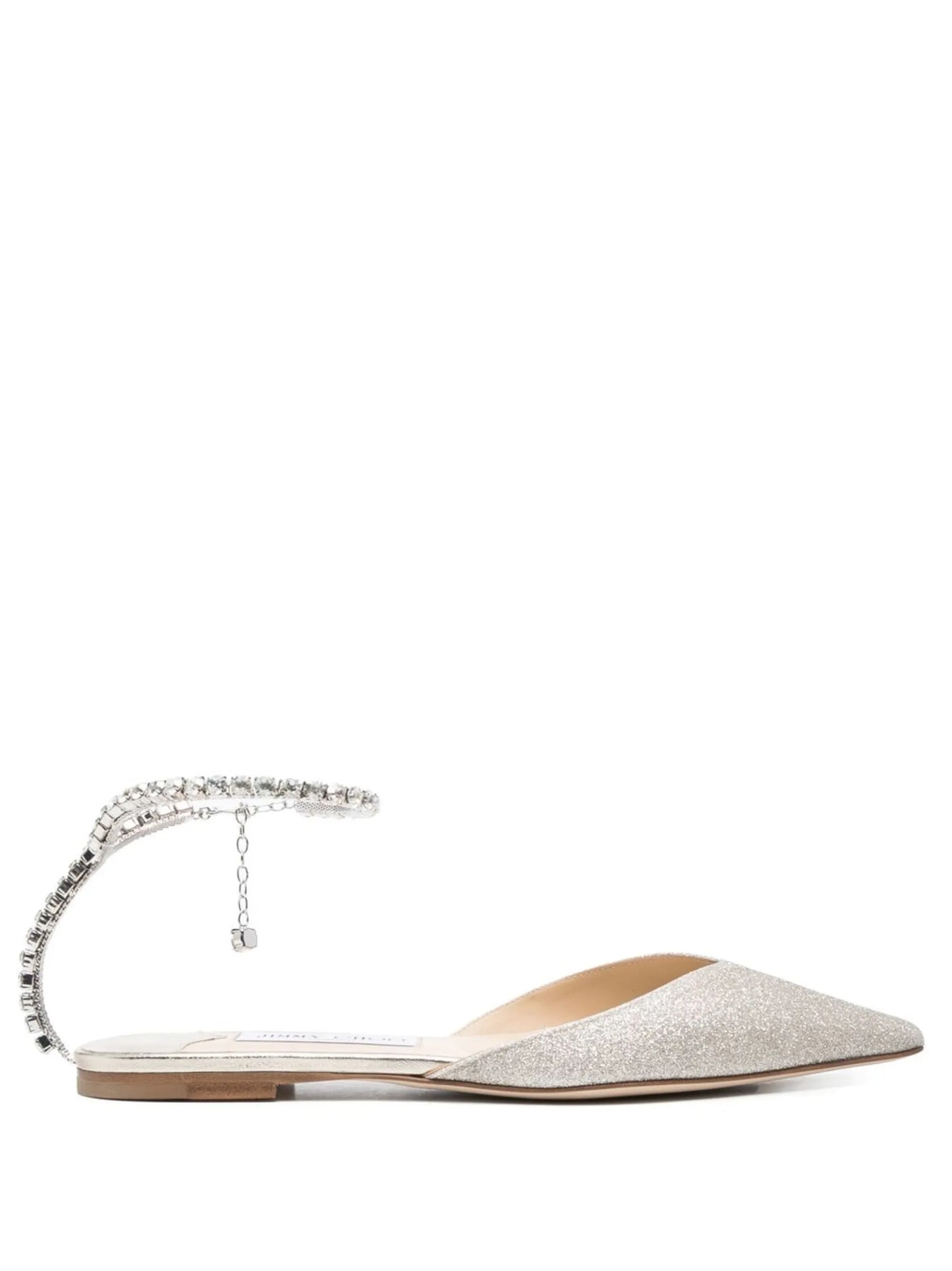 Saeda crystal-embellished pumps