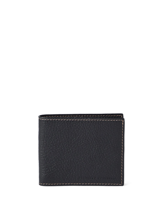 bi-fold leather wallet