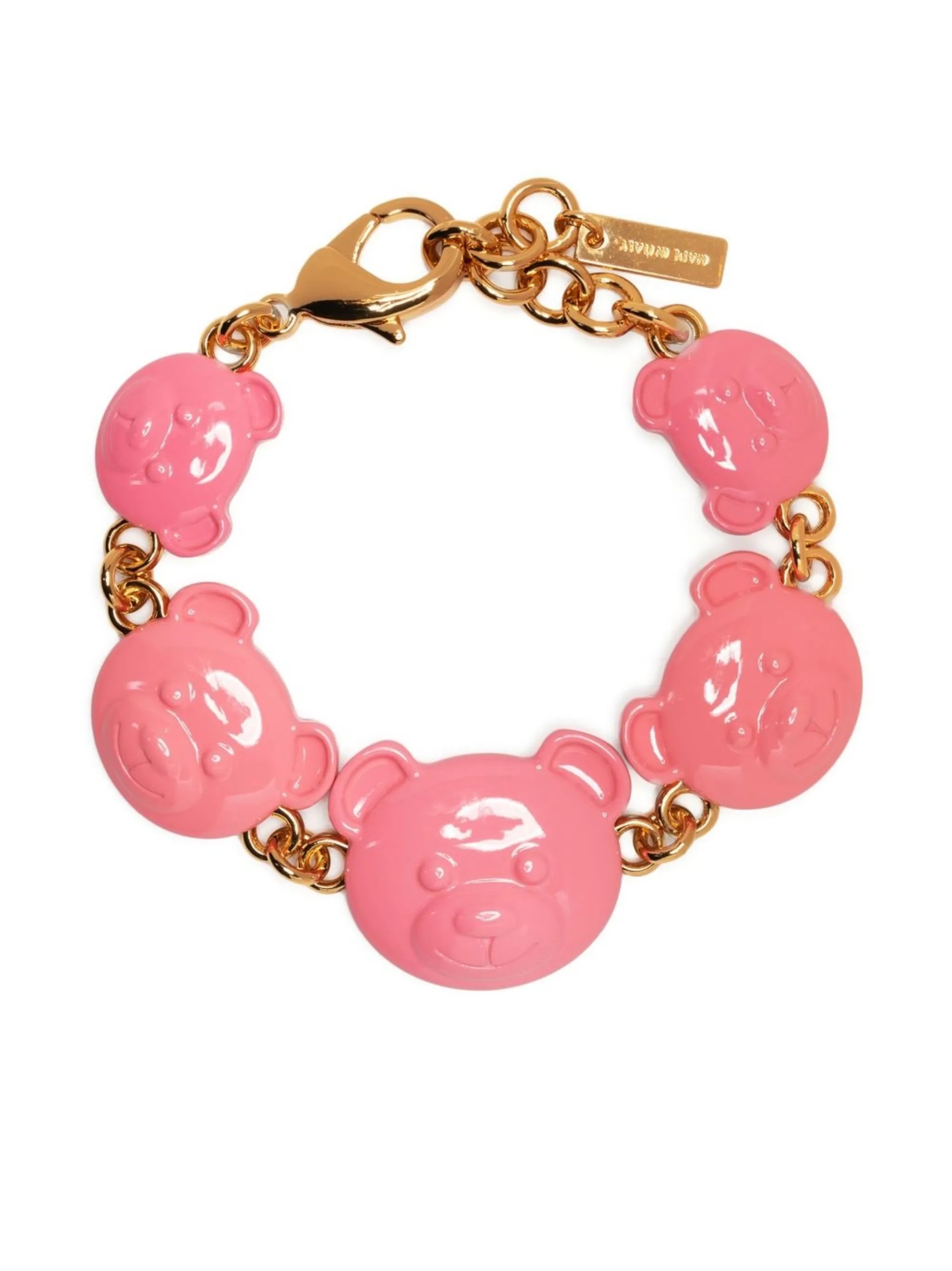 teddy bear link bracelet