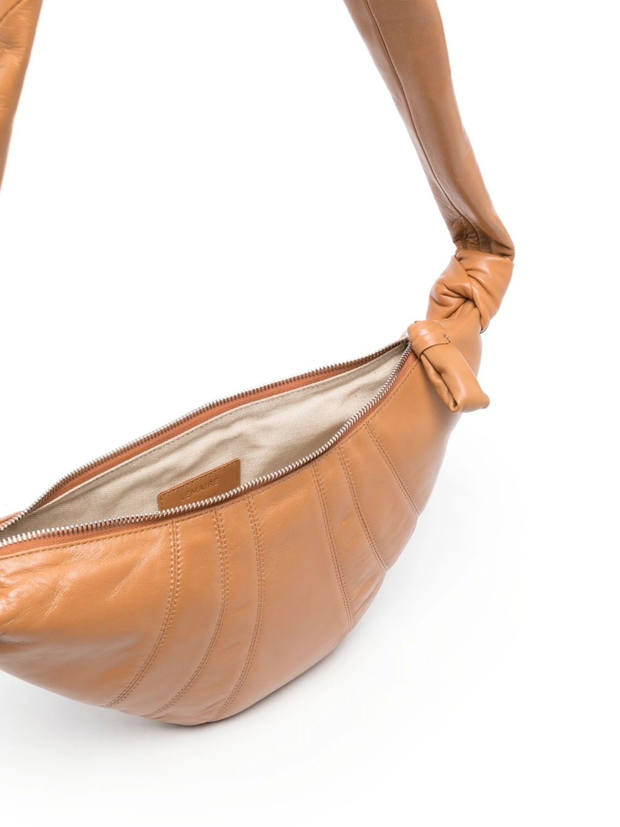 small Croissant leather crossbody bag