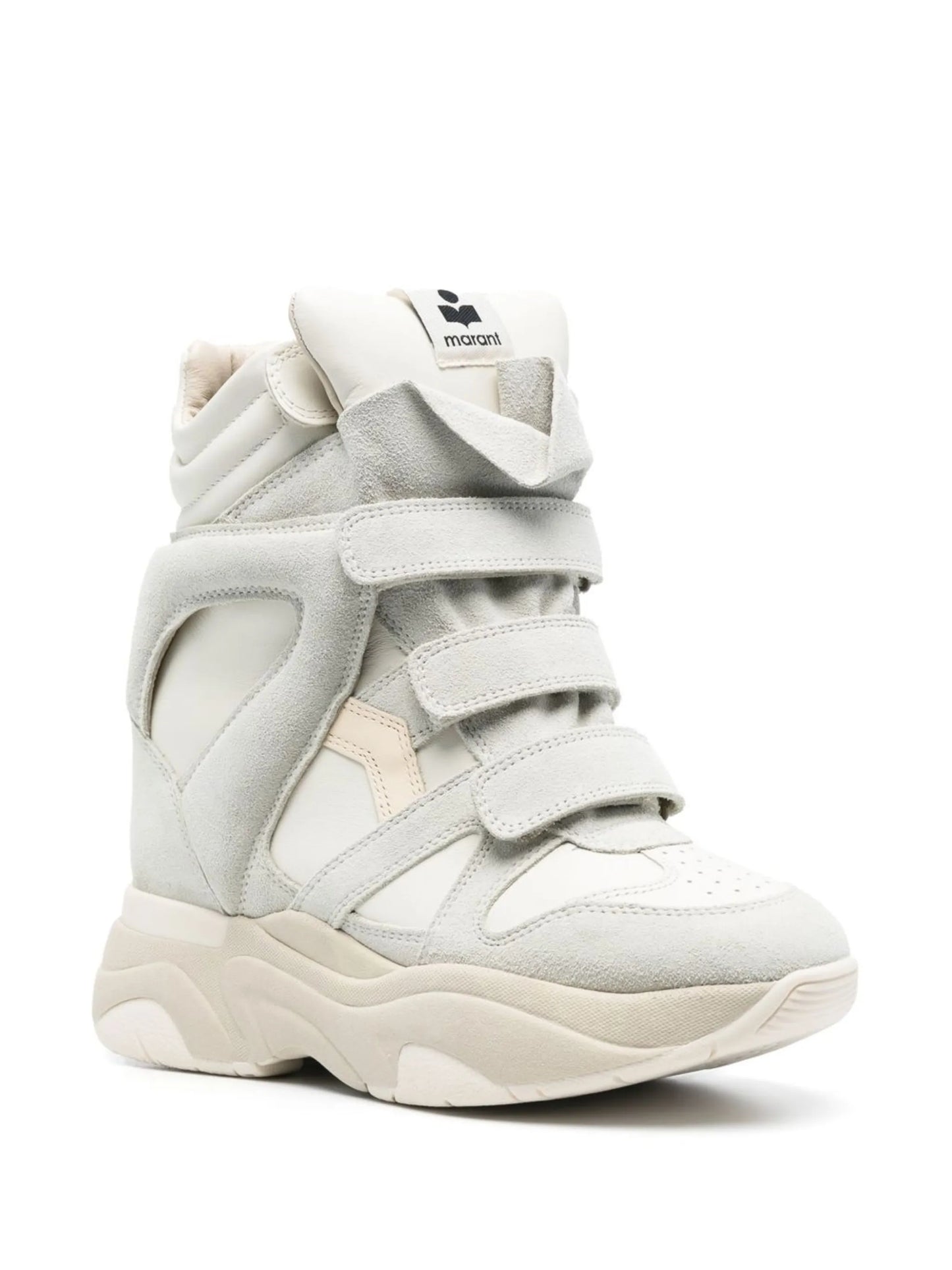 Balskee high-top leather sneakers