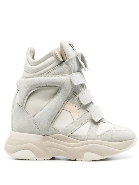 Balskee high-top leather sneakers