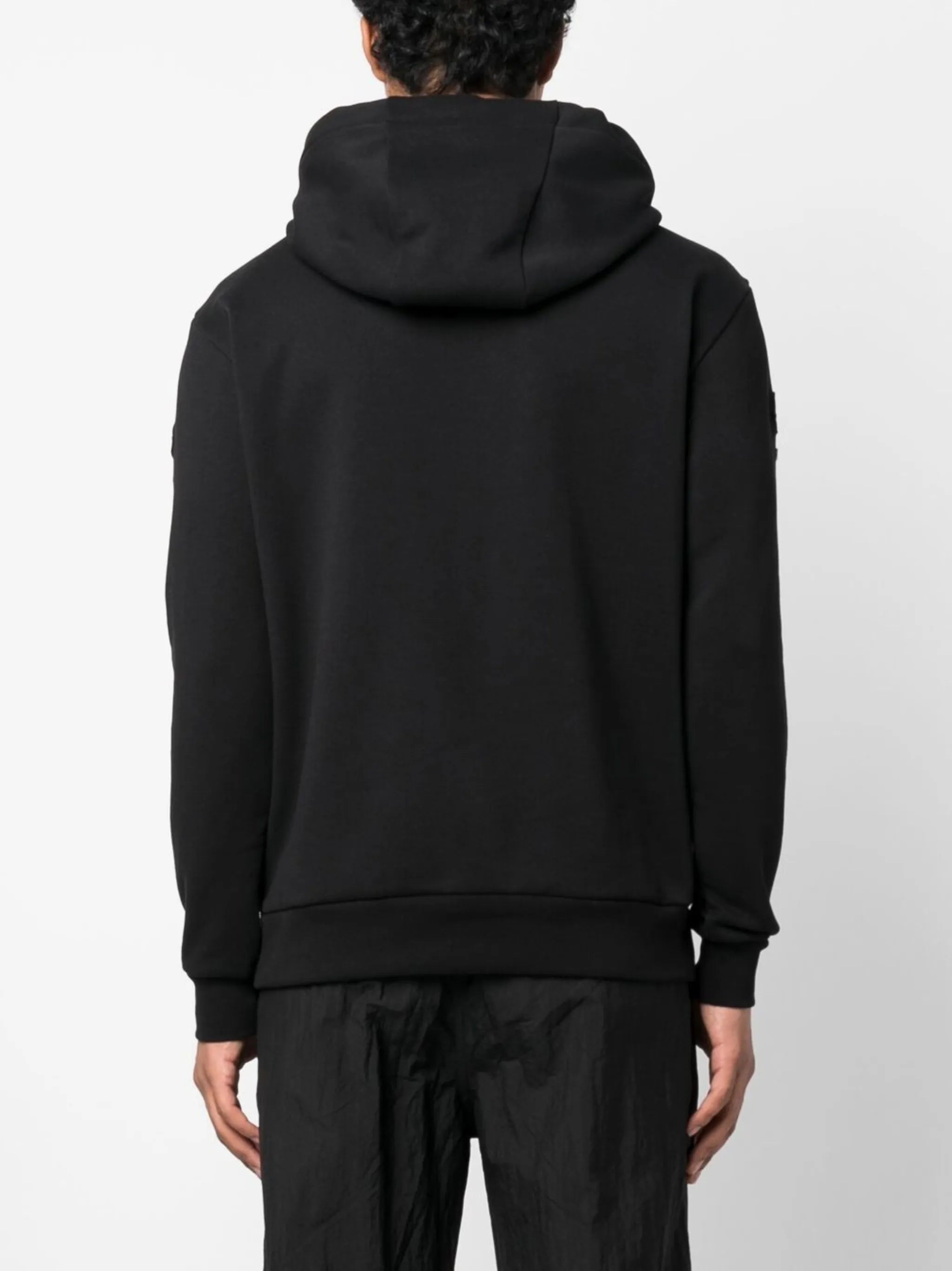 logo-print pullover hoodie