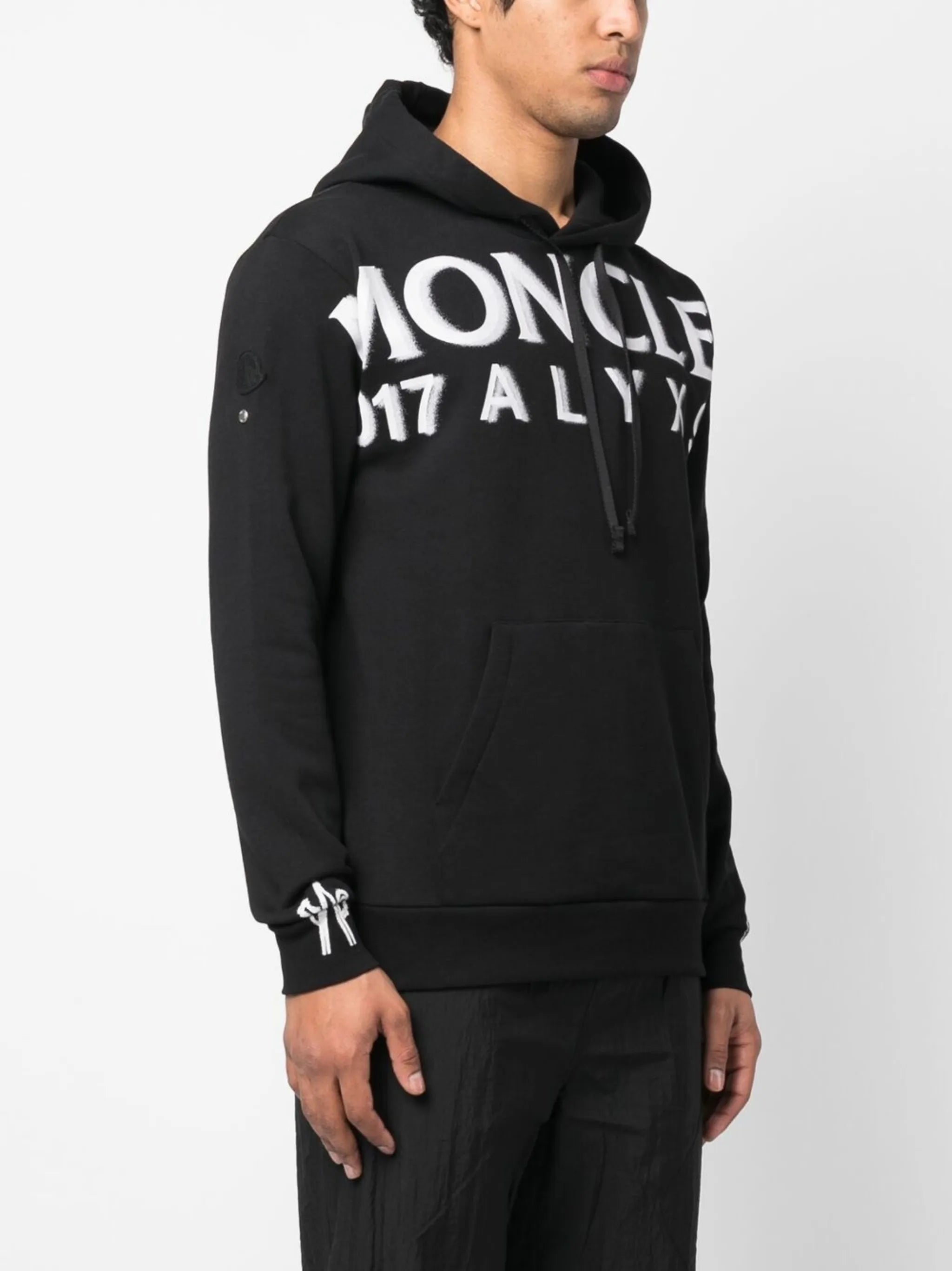 logo-print pullover hoodie