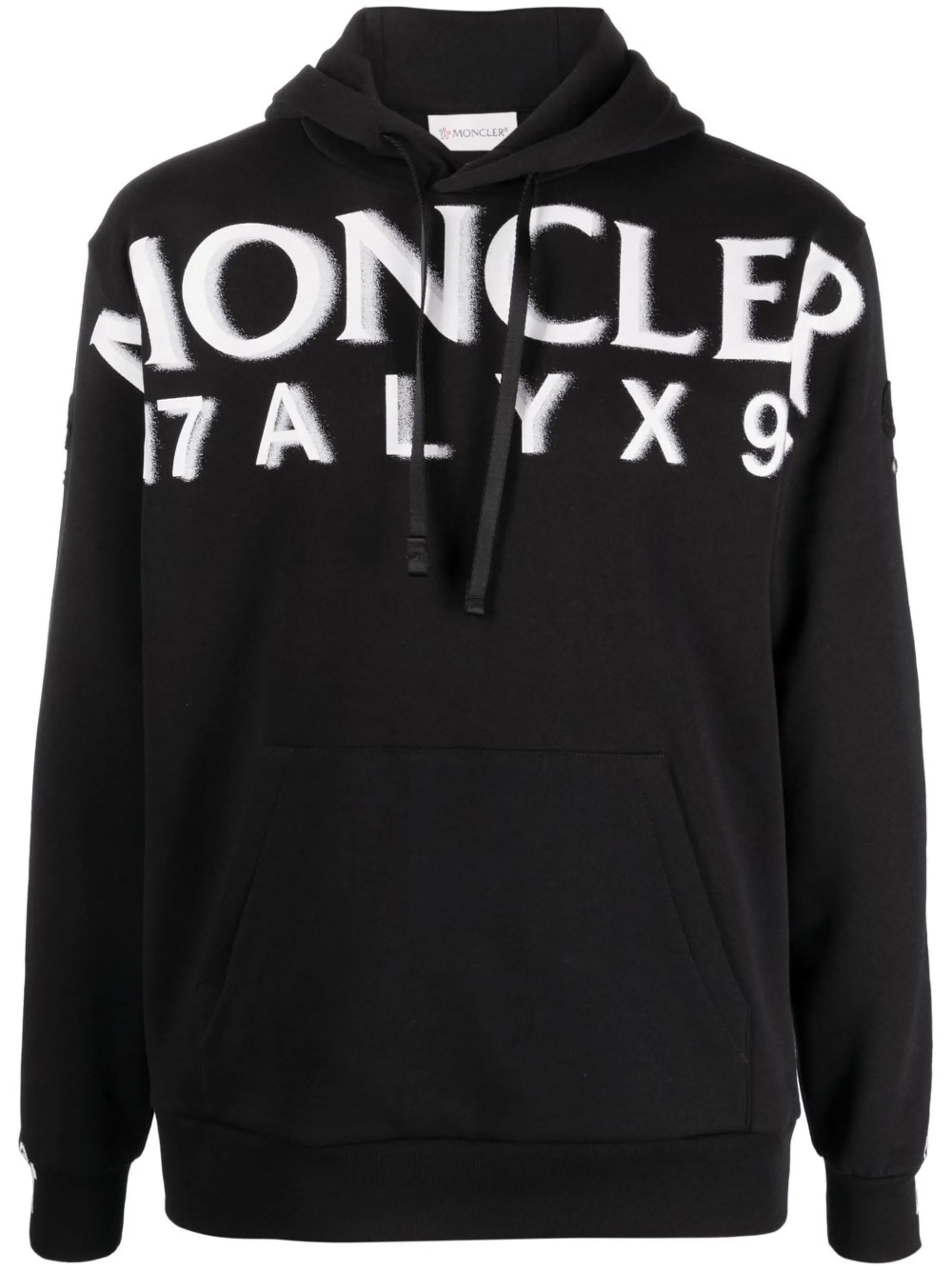 logo-print pullover hoodie