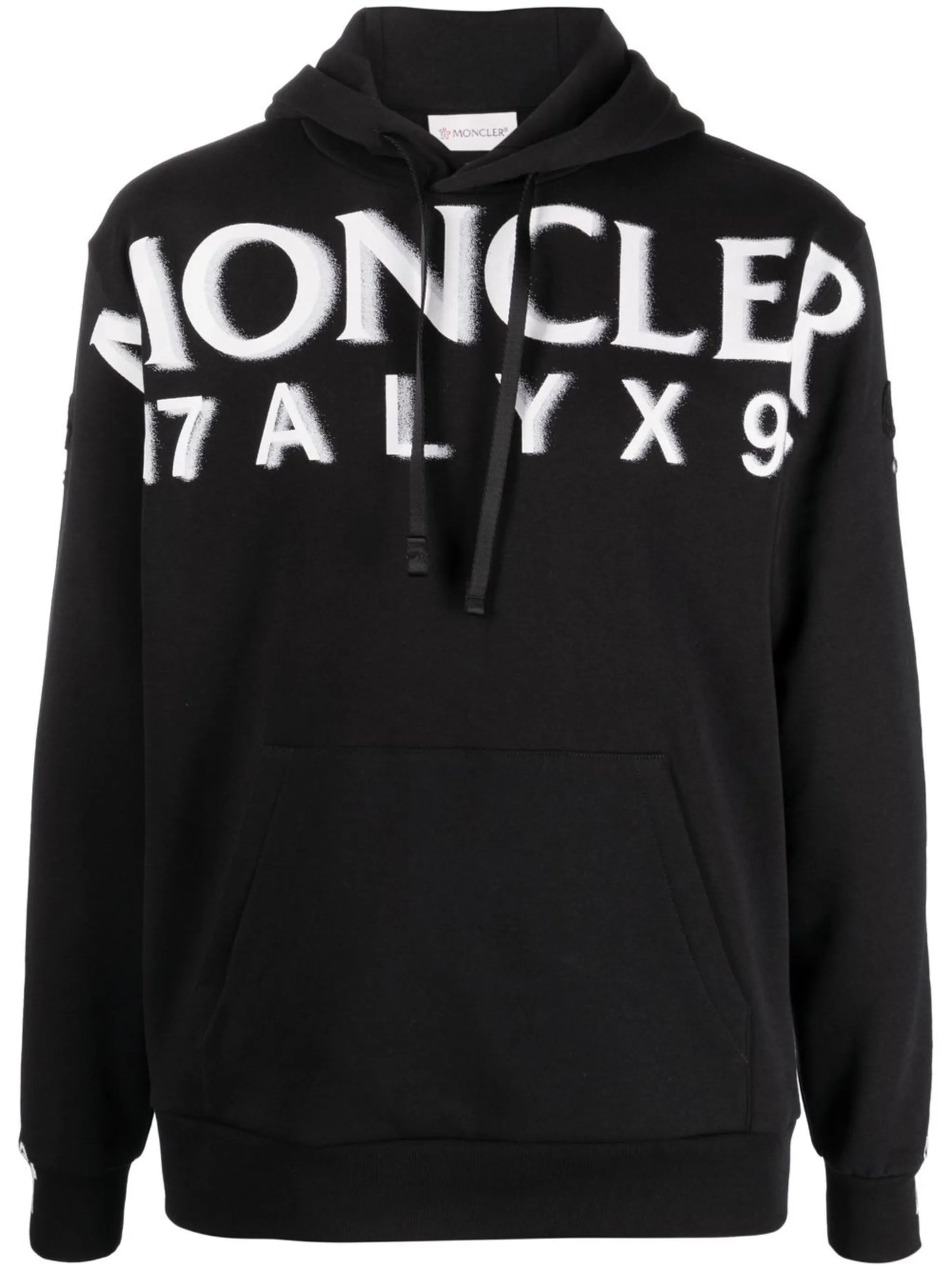 logo-print pullover hoodie