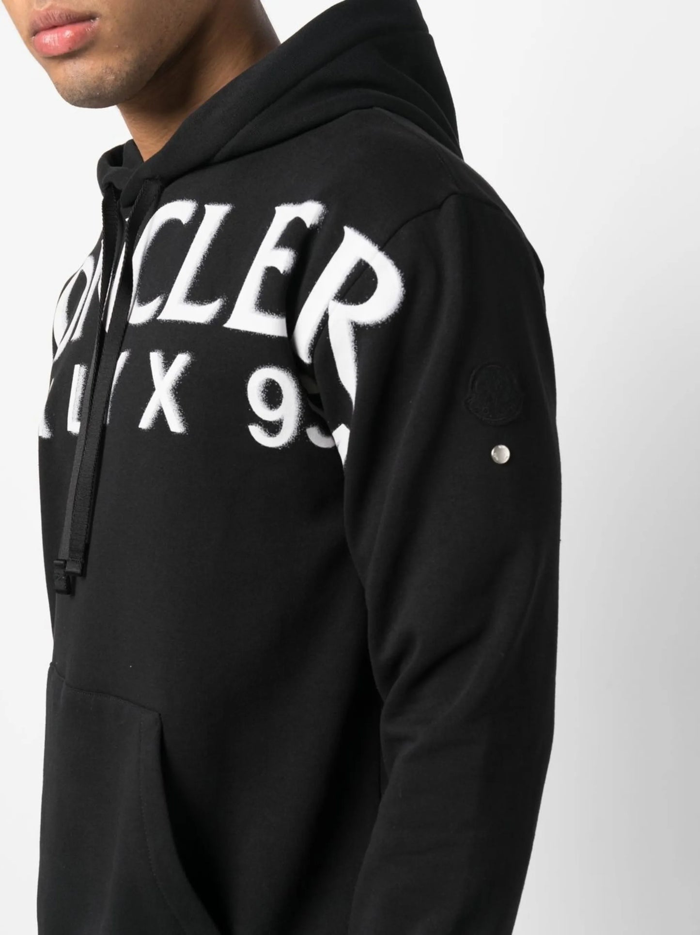 logo-print pullover hoodie