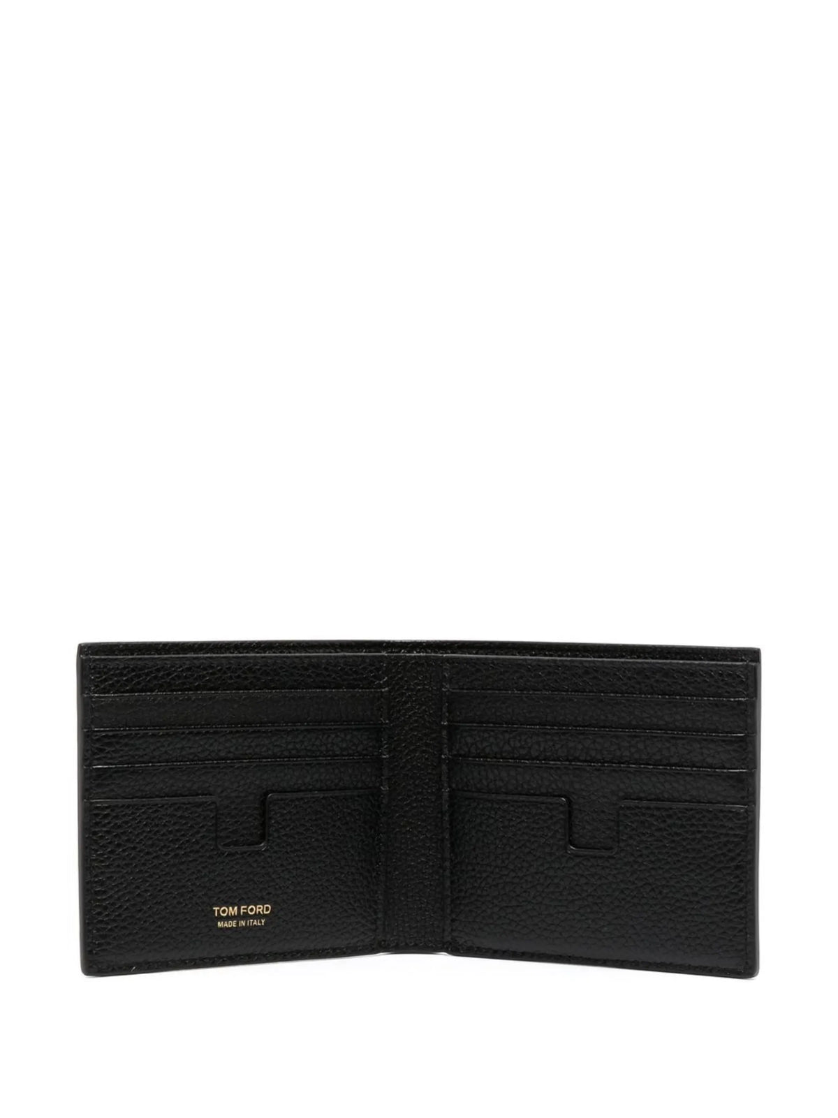 grain leather classic bifold wallet