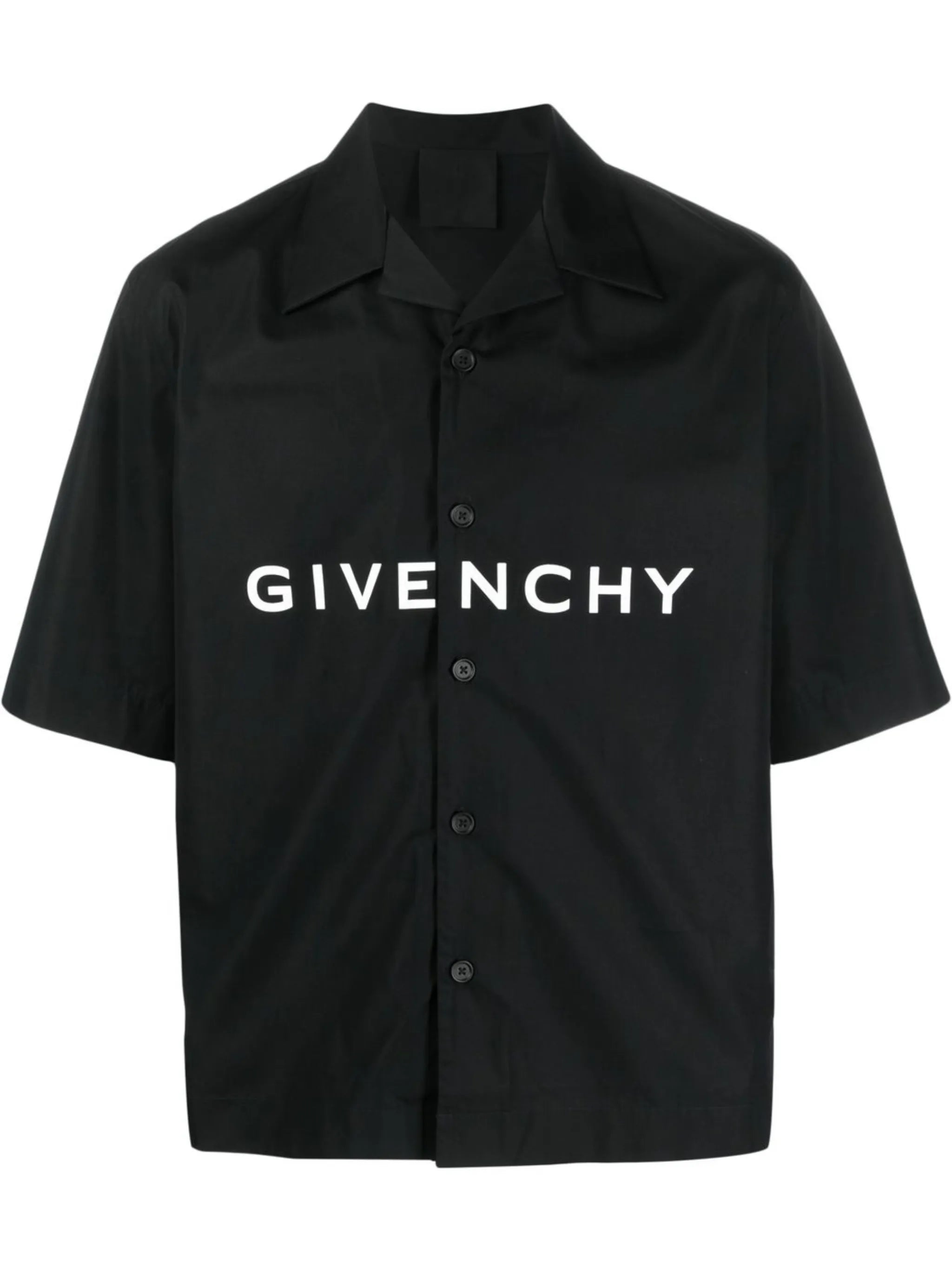 logo-print short-sleeve shirt