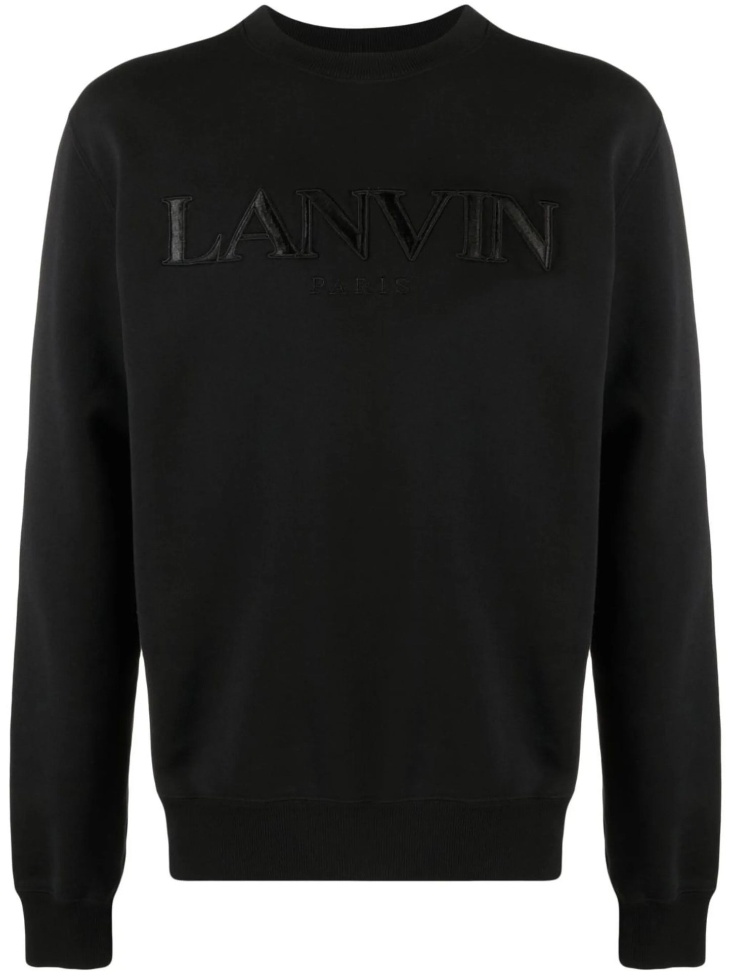 logo-embroidered sweatshirt