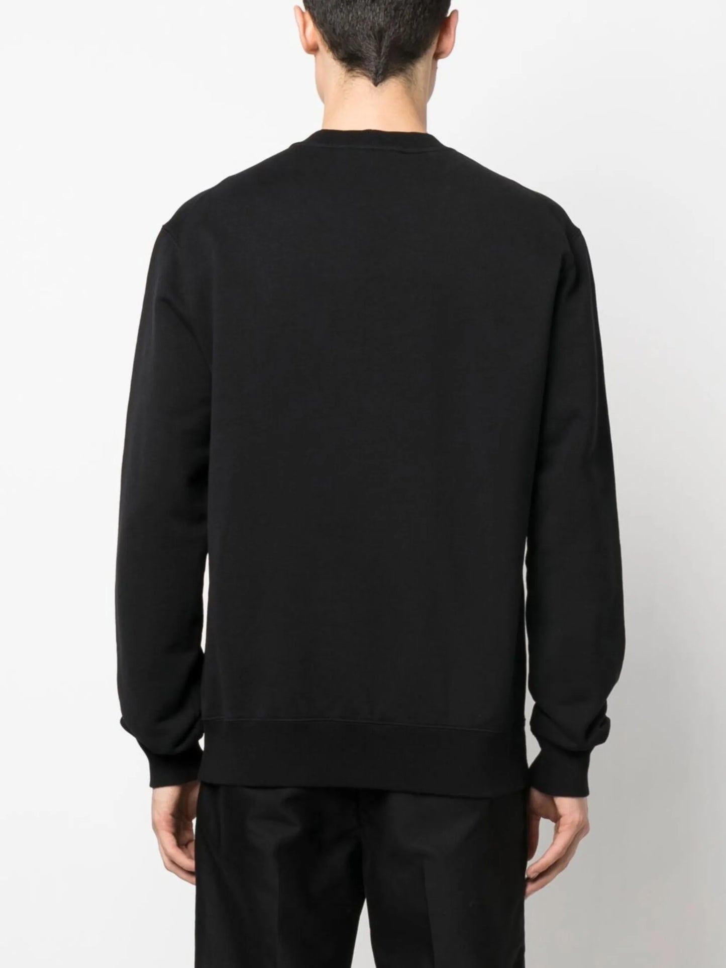 logo-embroidered sweatshirt