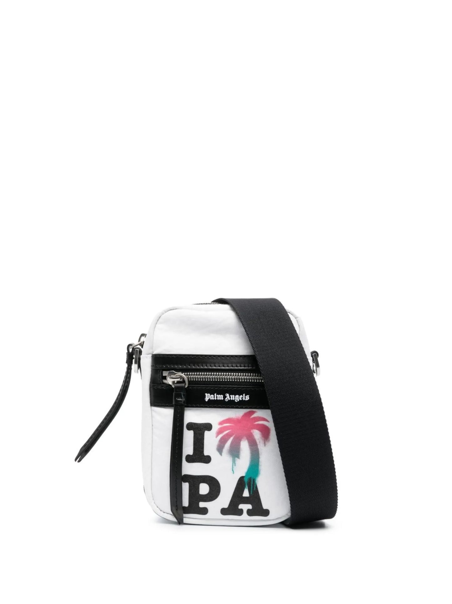 logo-print shoulder bag