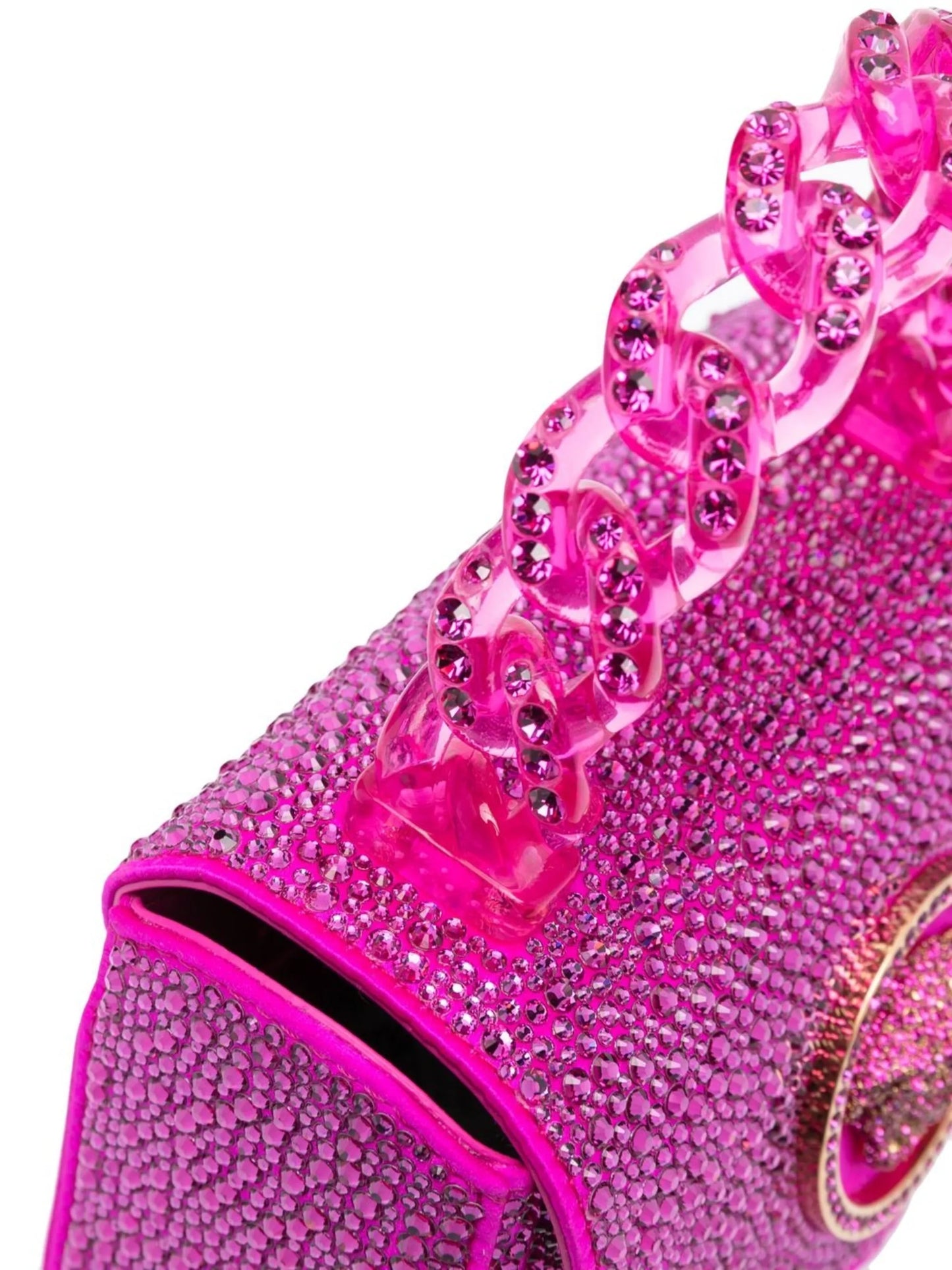 La Medusa crystal-embellished mini bag