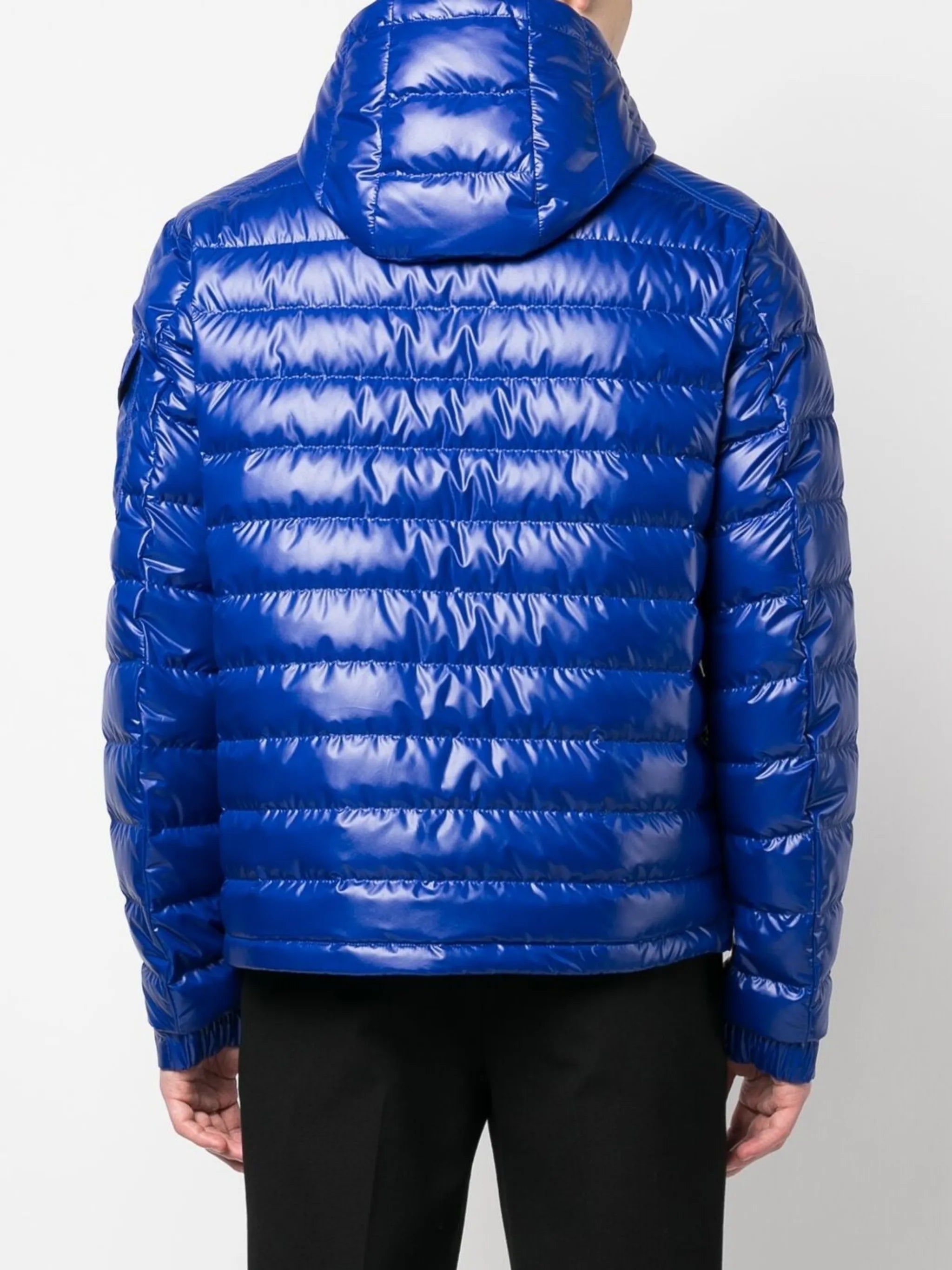 logo-patch padded down jacket