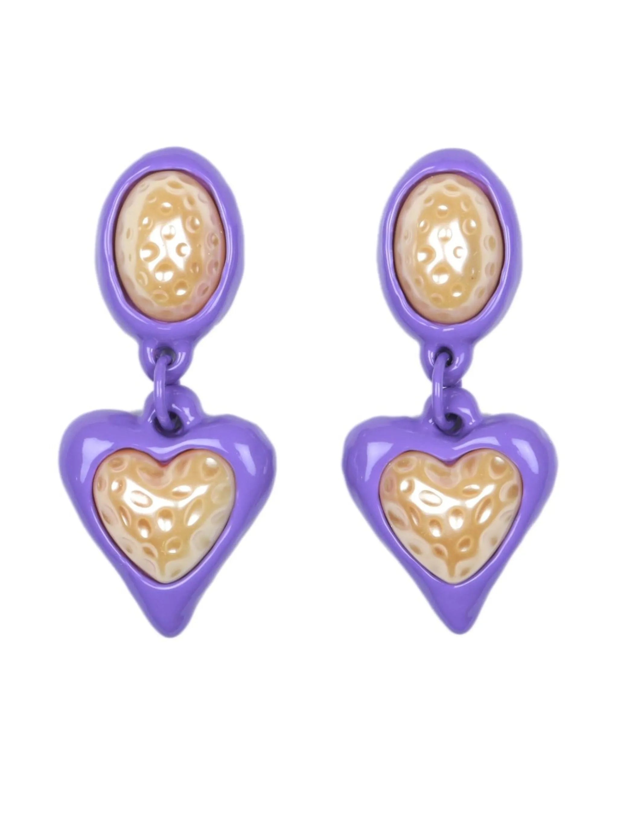 Night Fever drop earrings