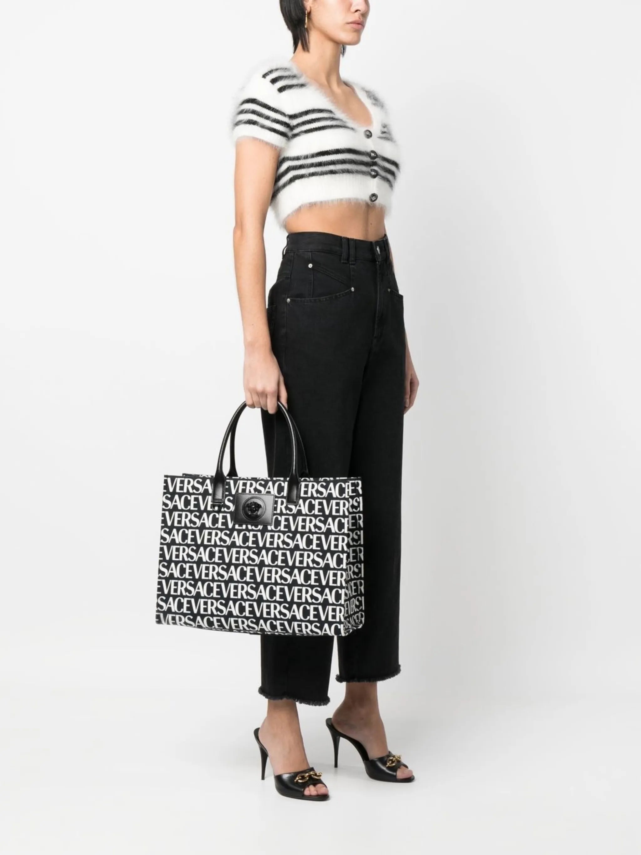 large Versace Allover tote bag