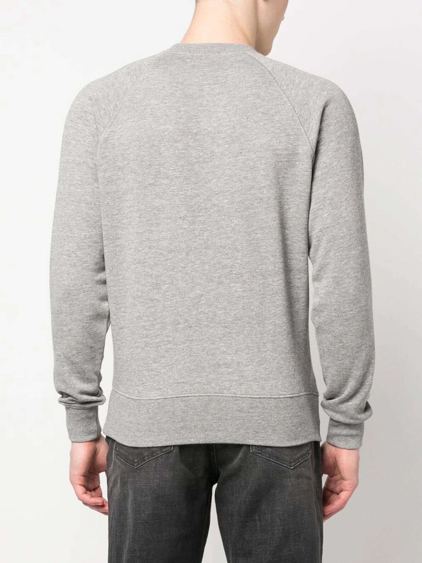 cotton crew neck sweatshirt