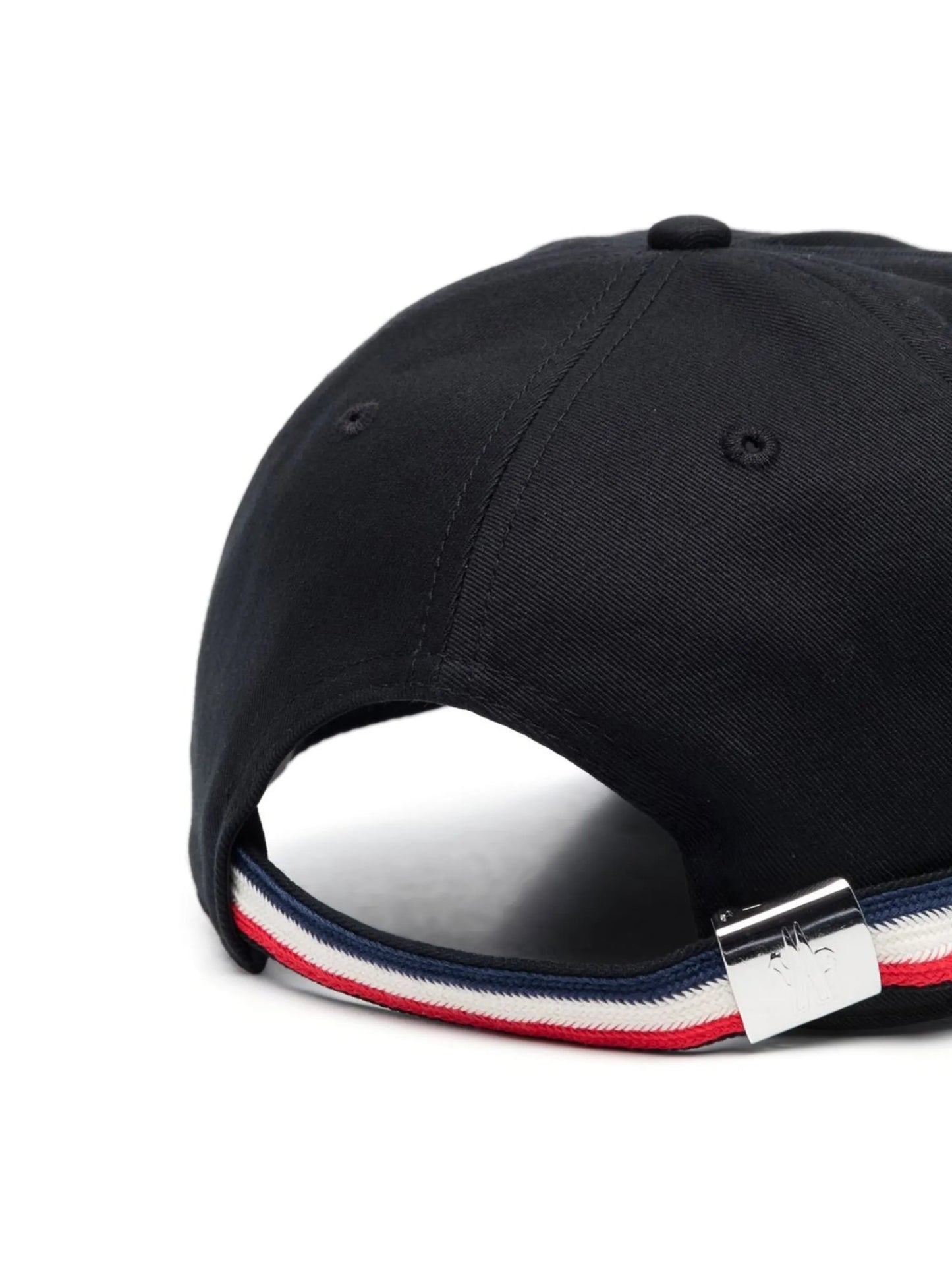 Black Logo Patch Detail Baseball Cap