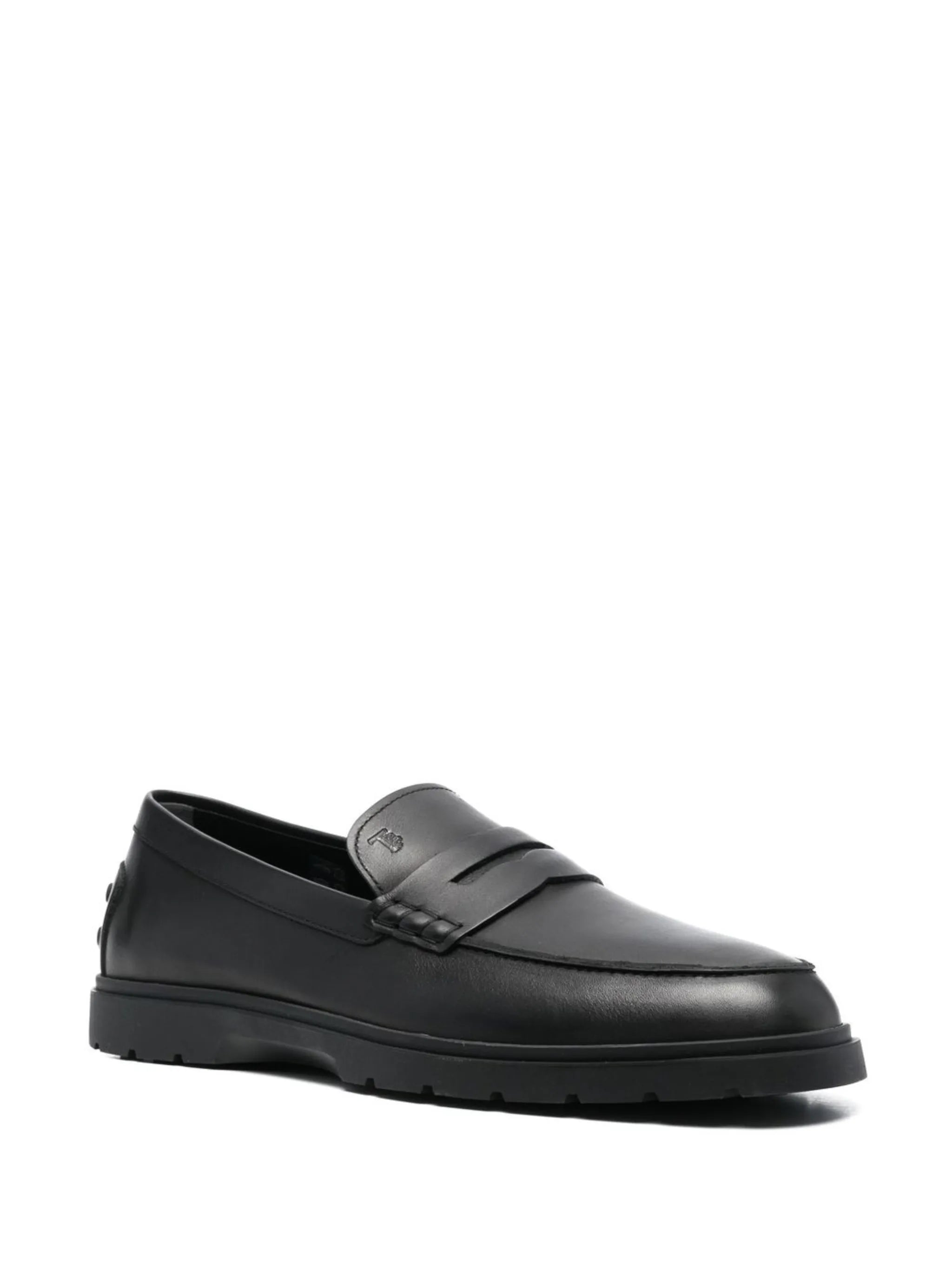 leather Penny loafers