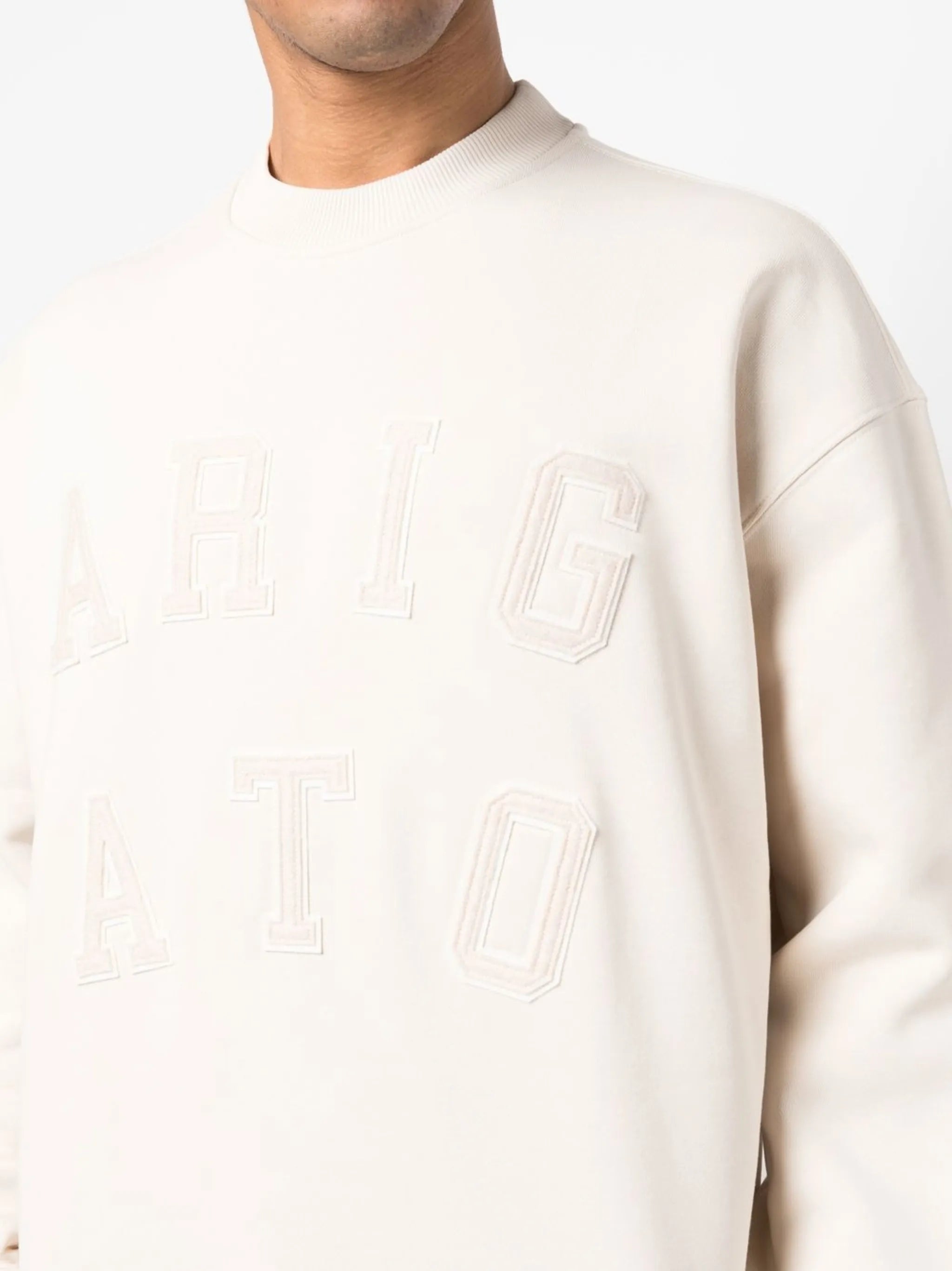 Legend logo-appliqué organic cotton T-shirt