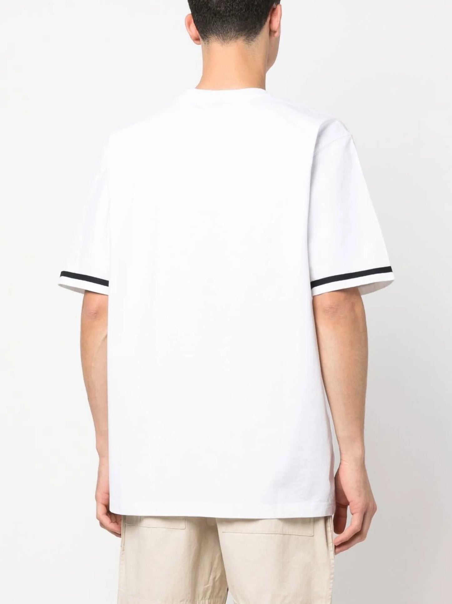 Banana-print boxy-cut T-shirt
