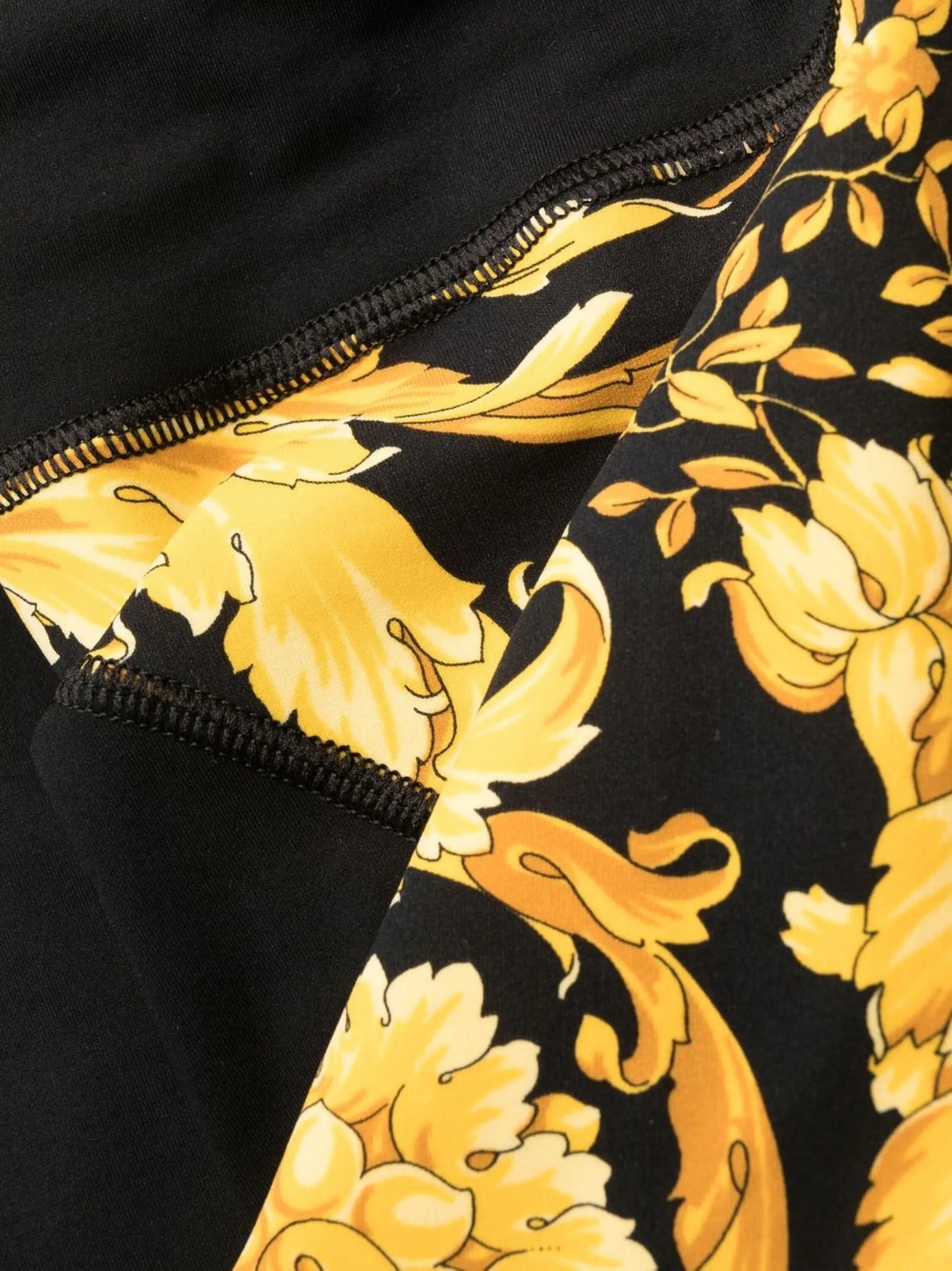 Barocco-print leggings