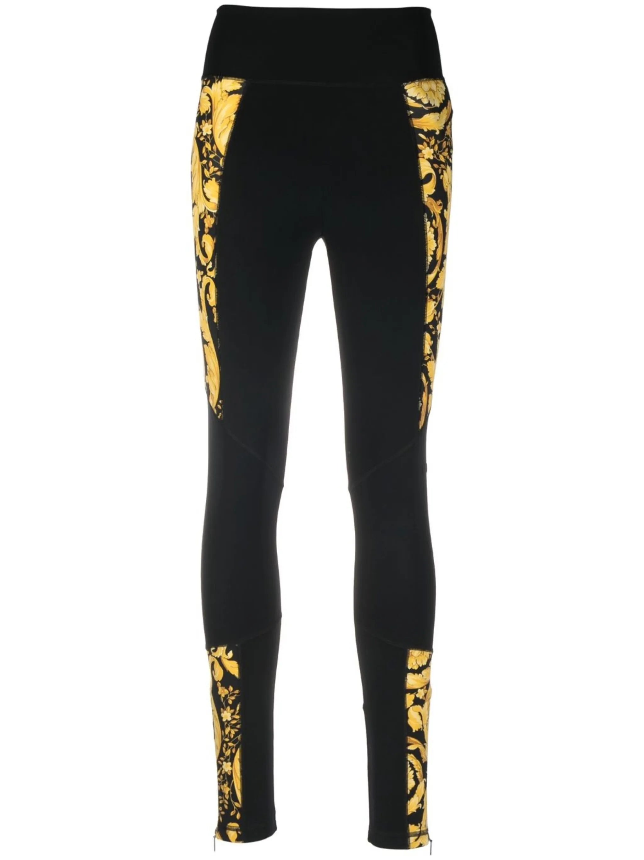 Barocco-print leggings
