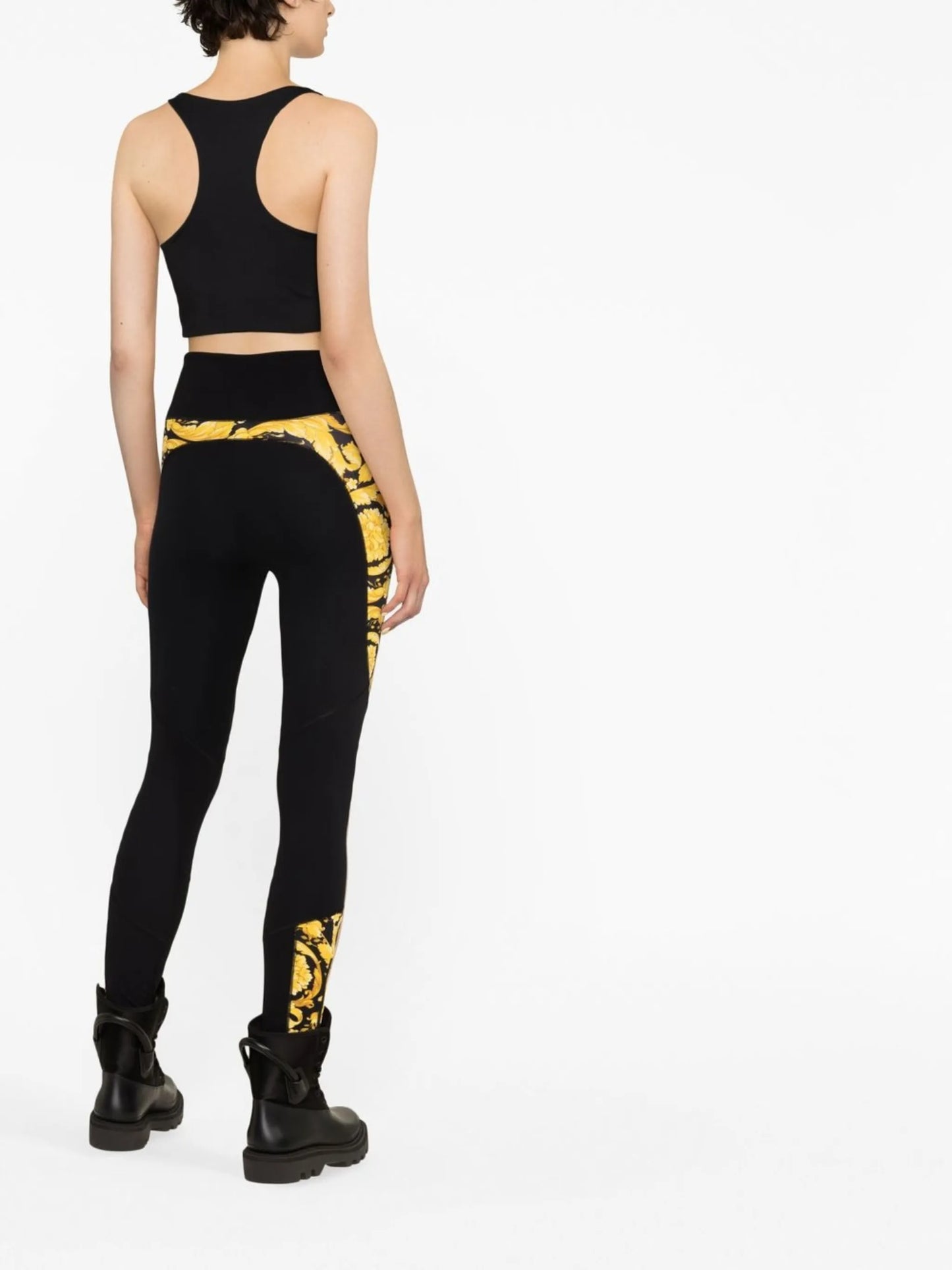 Barocco-print leggings