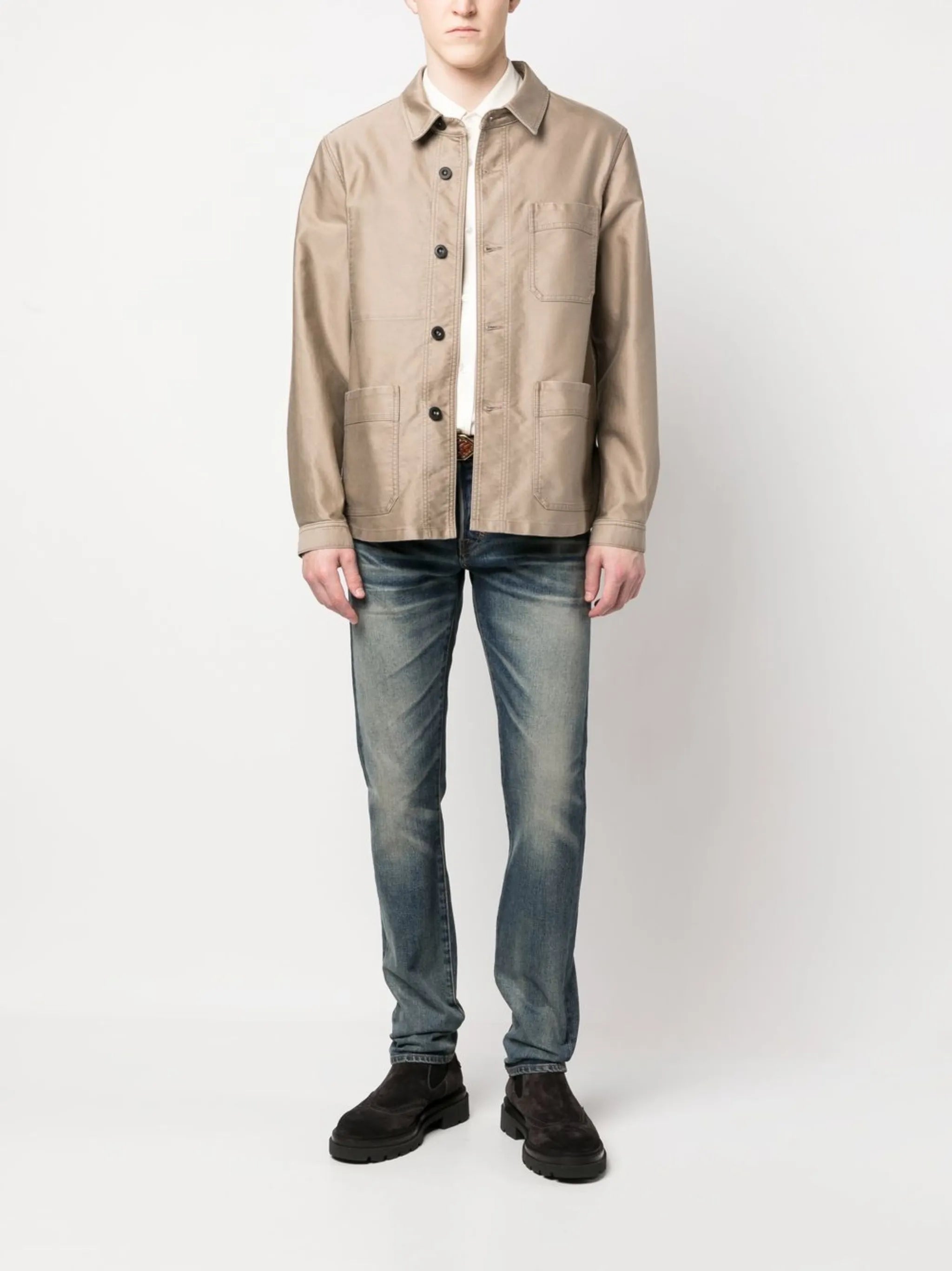 cotton shirt jacket
