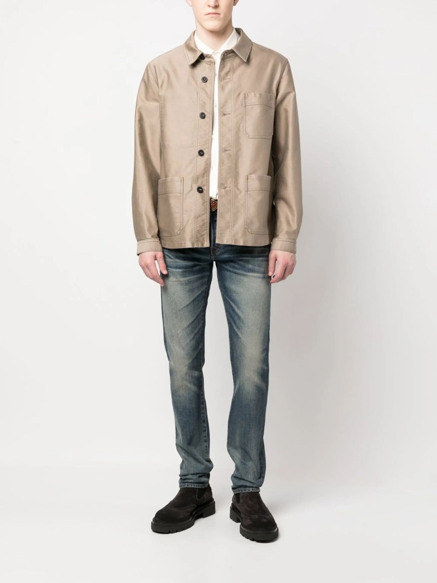 cotton shirt jacket