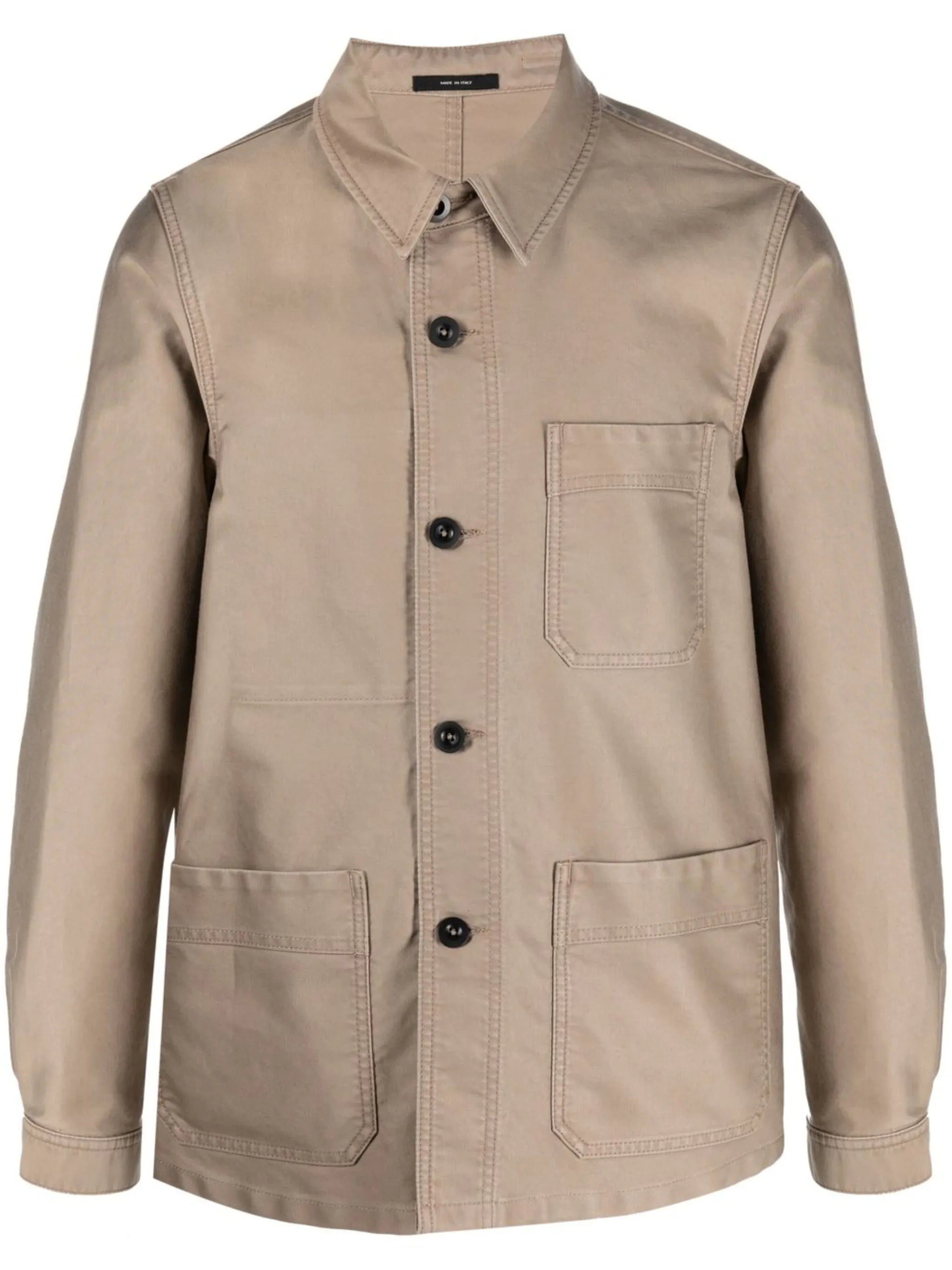 cotton shirt jacket