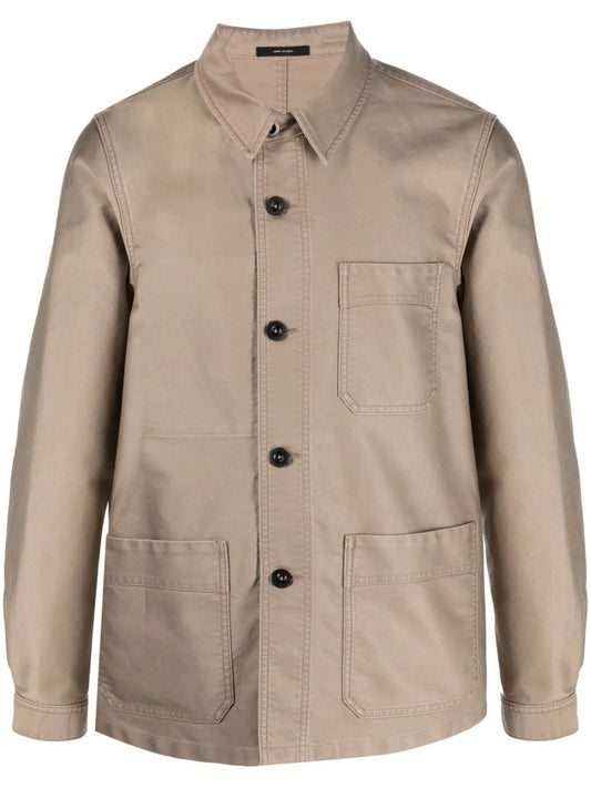 cotton shirt jacket