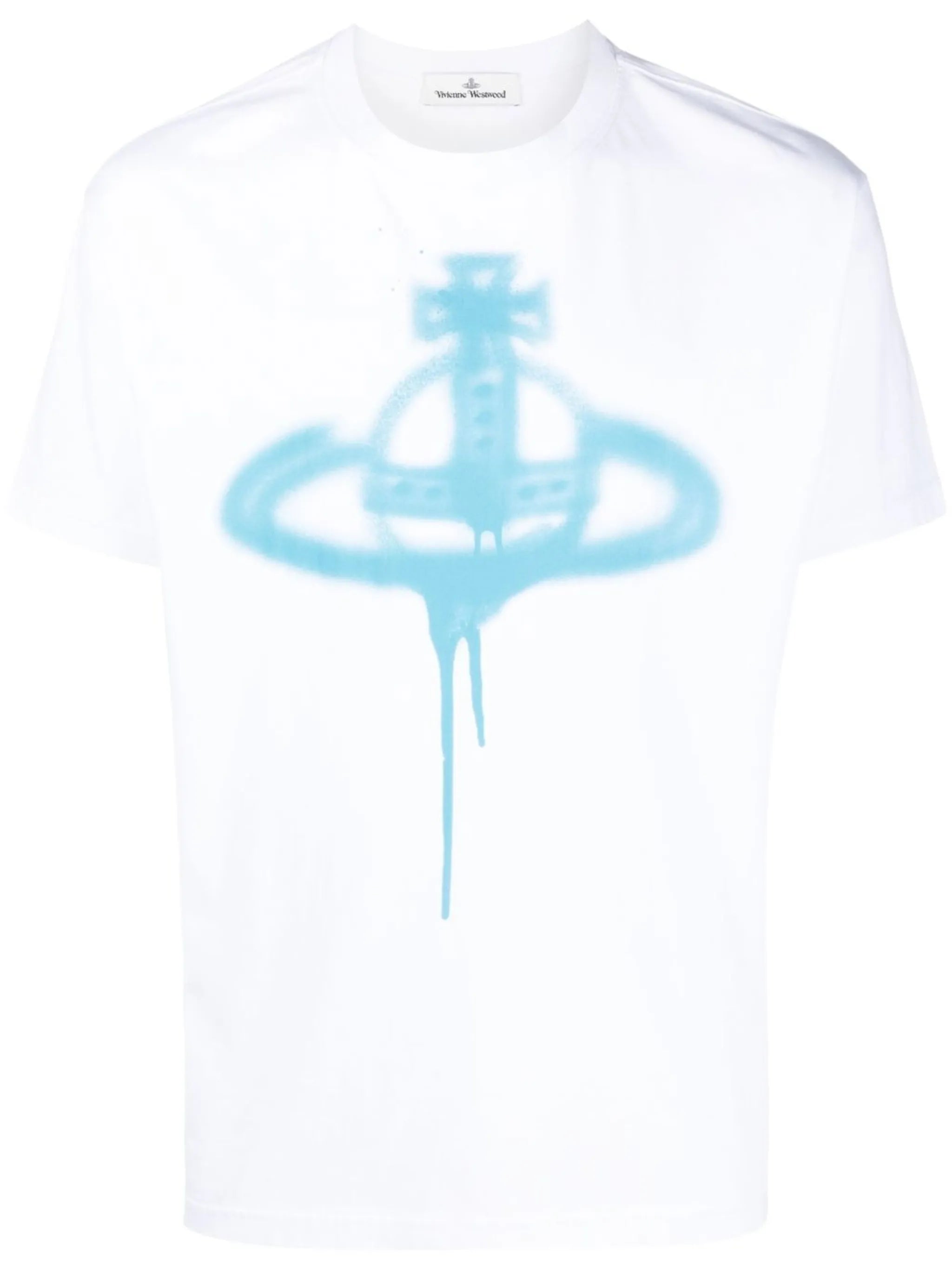 Orb spray-print T-shirt