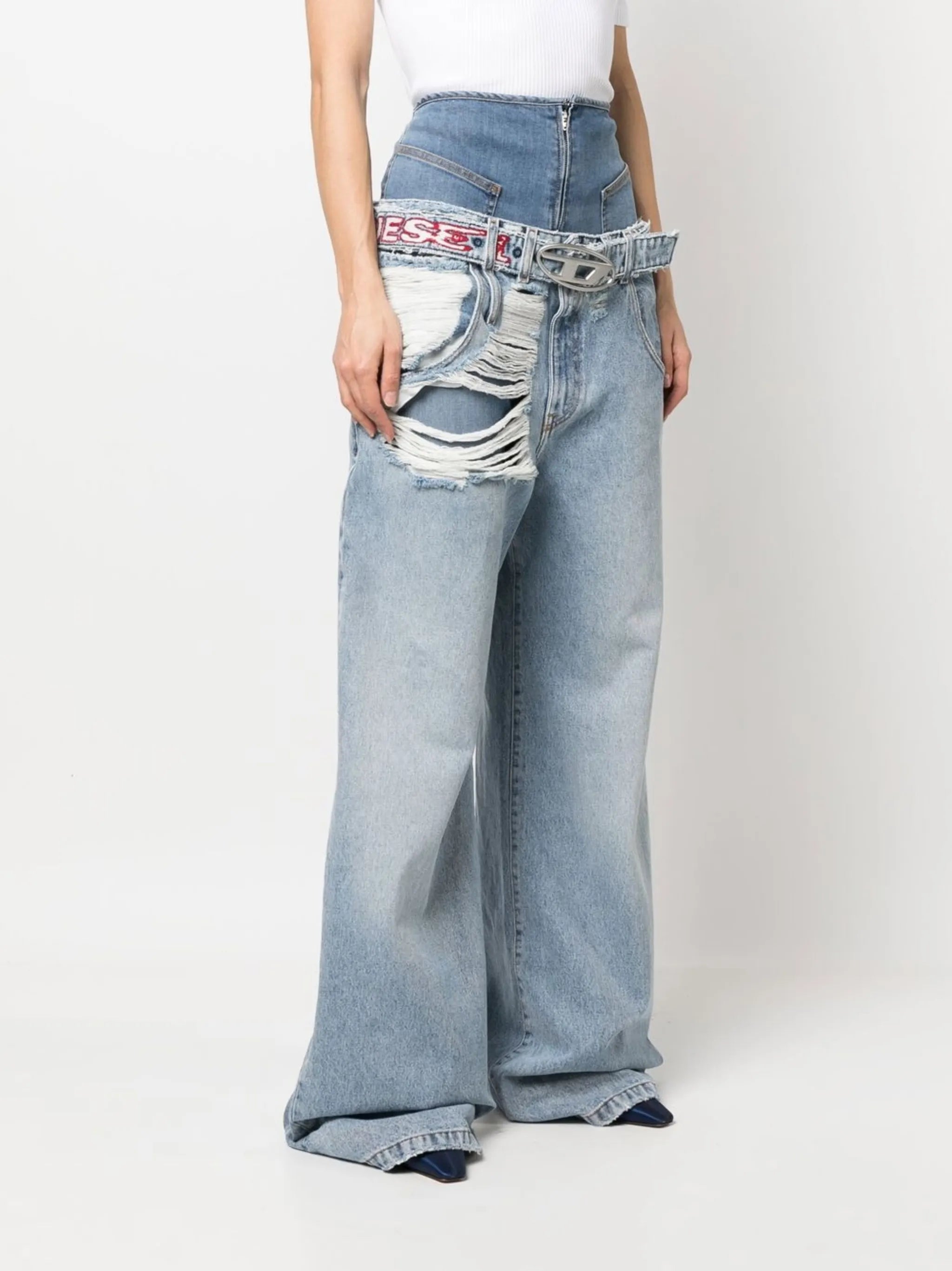 D-Illin 0EMAG boyfriend jeans