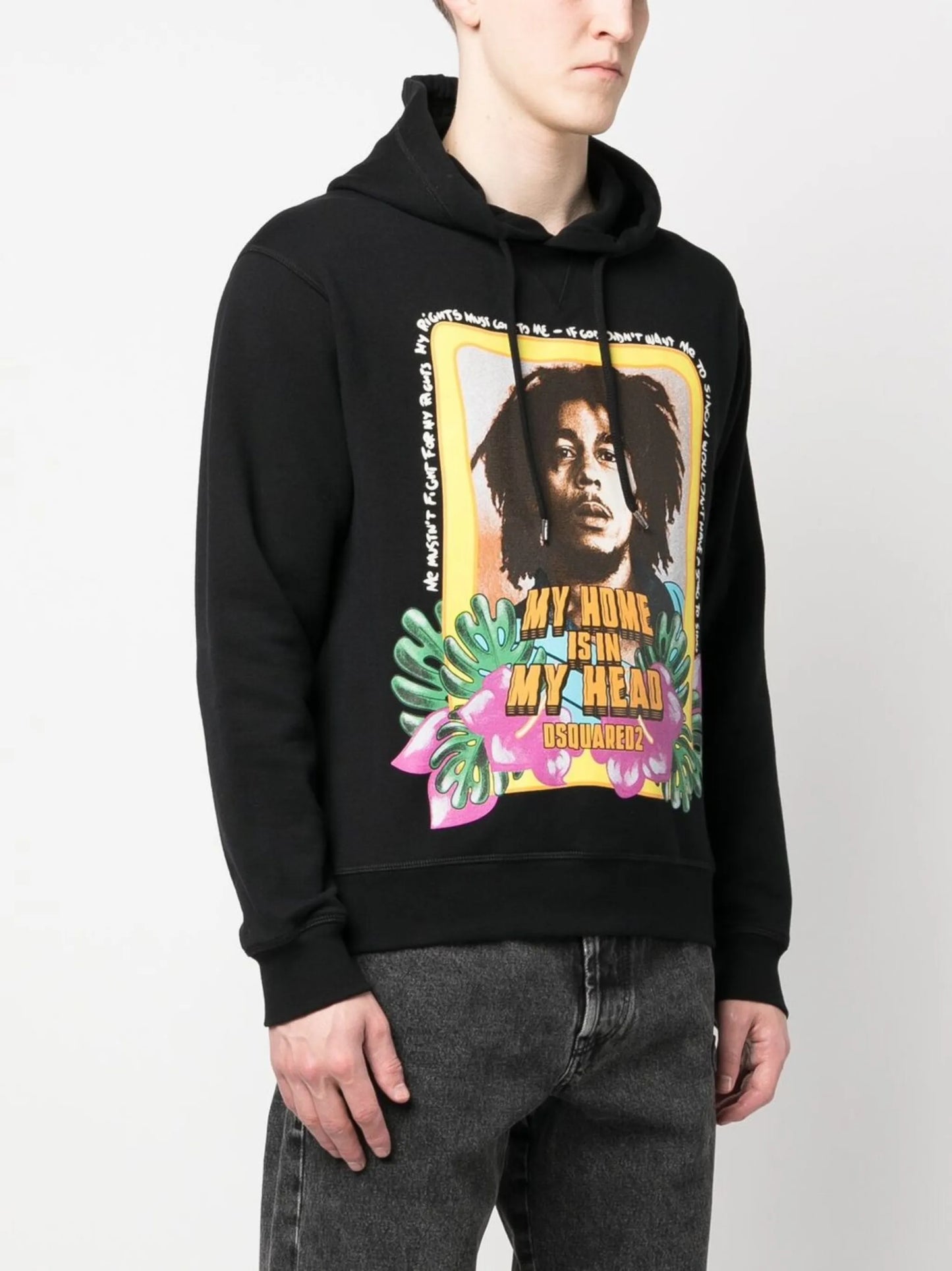 Bob Marley long-sleeve hoodie