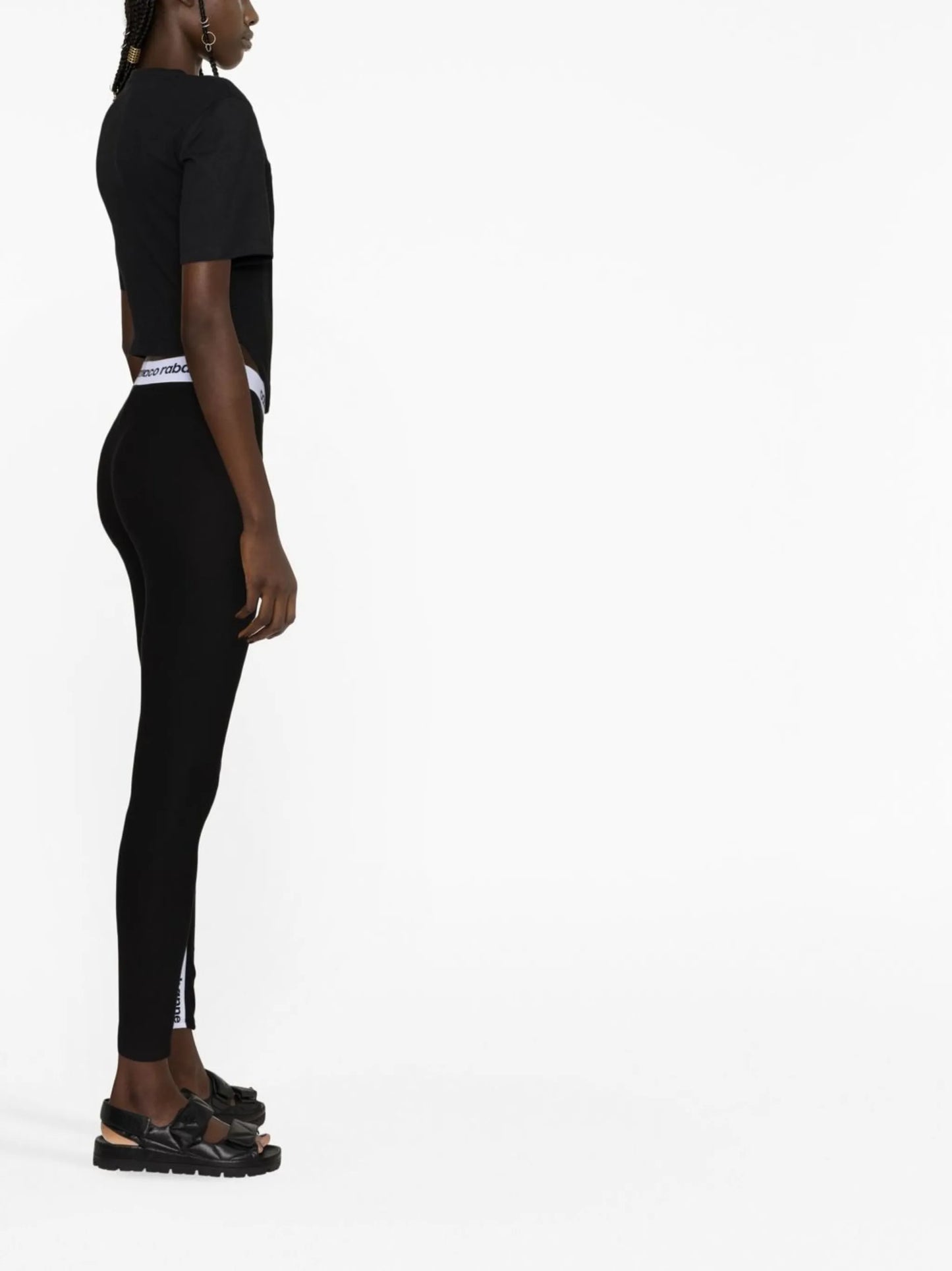 logo tape leggings