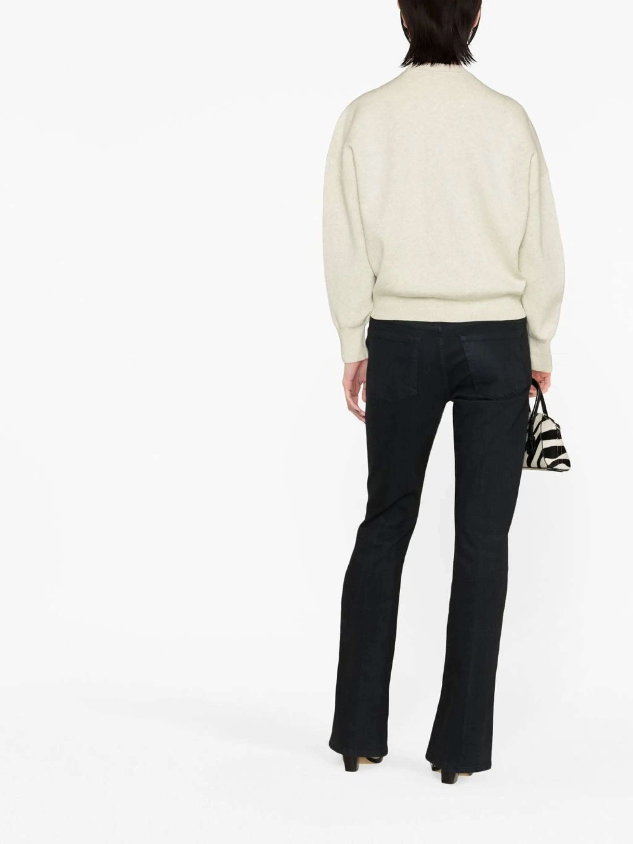 Atlee intarsia-knit relaxed jumper